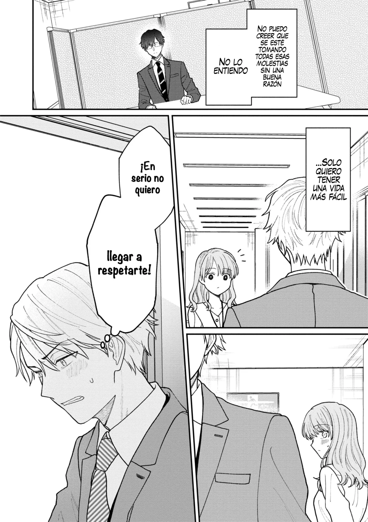 Kuuki ga «Yomeru» Shinnyushain to Buaiso na Senpai no Hanashi Capítulo 21 - Page 6