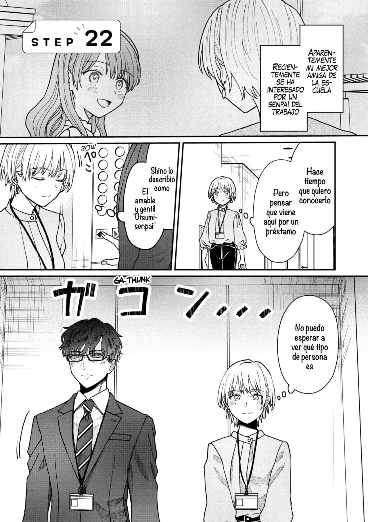 Kuuki ga «Yomeru» Shinnyushain to Buaiso na Senpai no Hanashi Capítulo 22 - Page 1