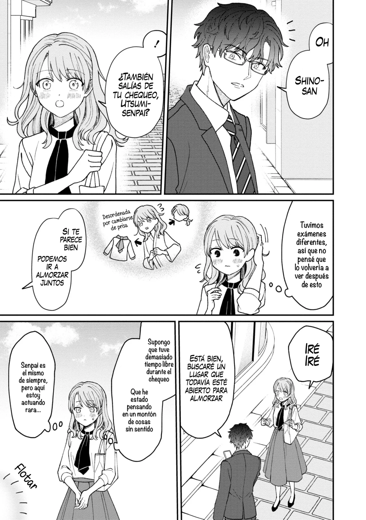 Kuuki ga «Yomeru» Shinnyushain to Buaiso na Senpai no Hanashi Capítulo 23 - Page 3