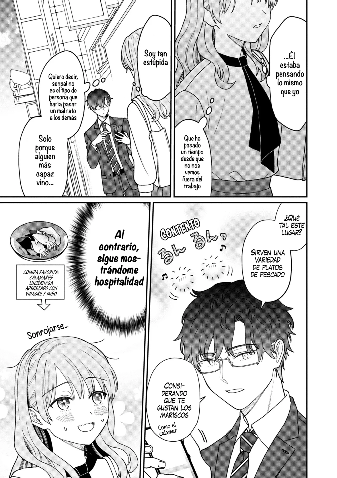 Kuuki ga «Yomeru» Shinnyushain to Buaiso na Senpai no Hanashi Capítulo 23 - Page 5
