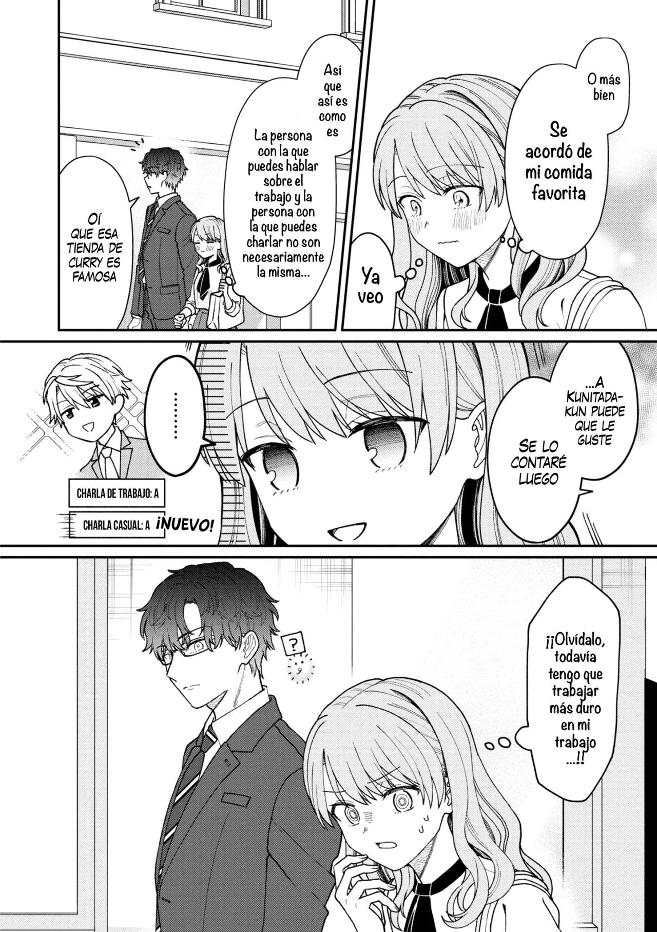 Kuuki ga «Yomeru» Shinnyushain to Buaiso na Senpai no Hanashi Capítulo 23 - Page 6