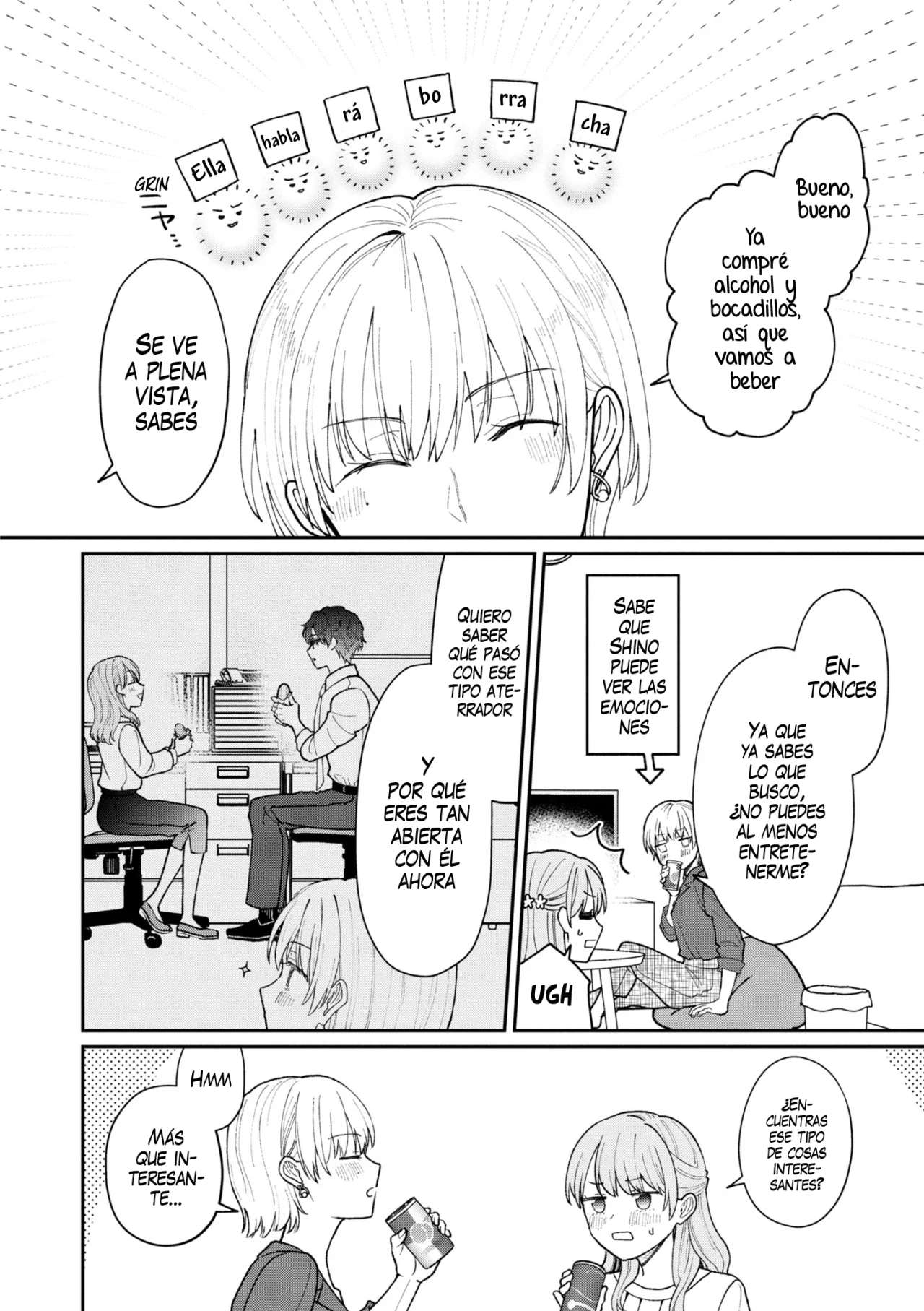 Kuuki ga «Yomeru» Shinnyushain to Buaiso na Senpai no Hanashi Capítulo 25 - Page 2