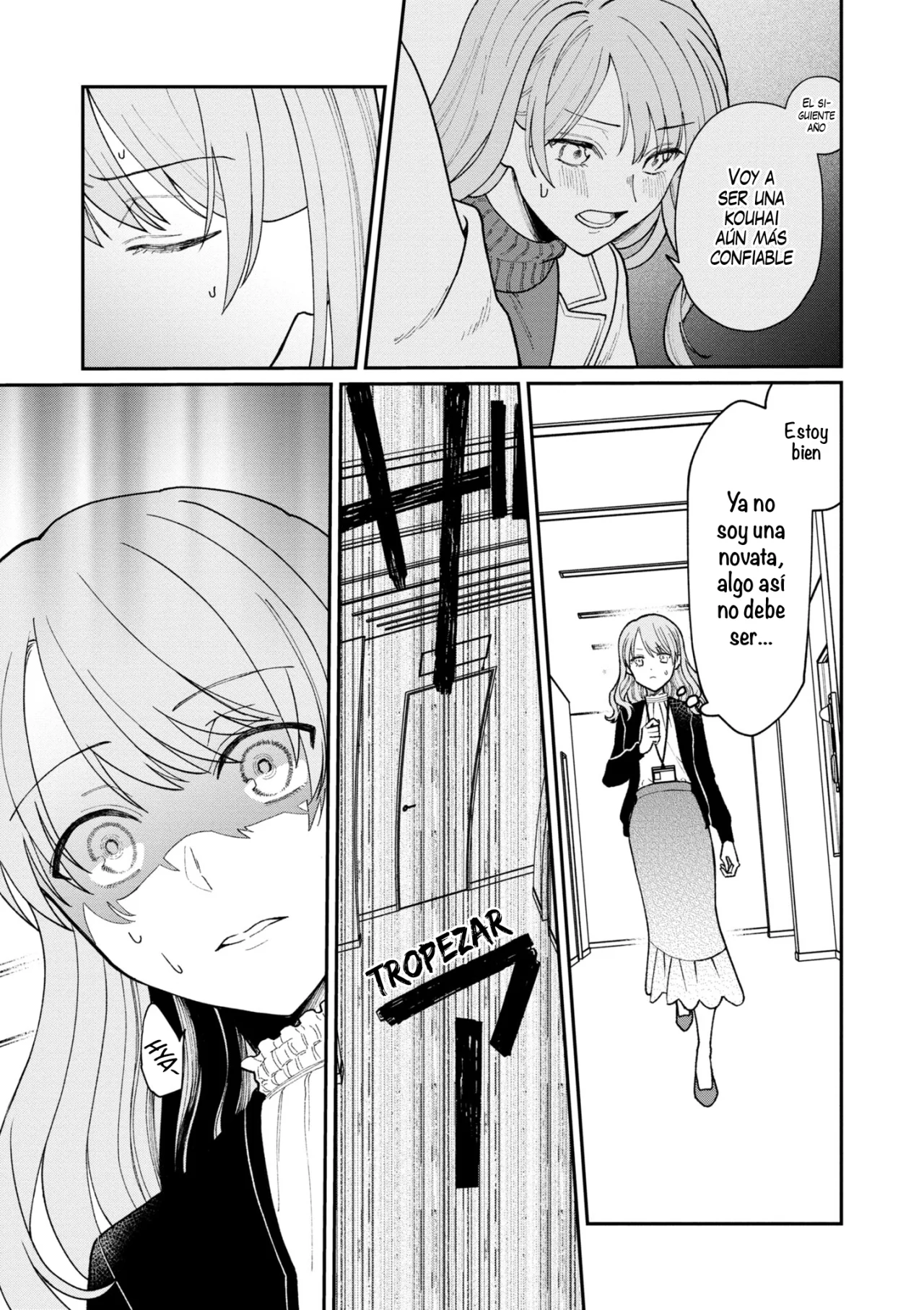 Kuuki ga «Yomeru» Shinnyushain to Buaiso na Senpai no Hanashi Capítulo 27 - Page 3