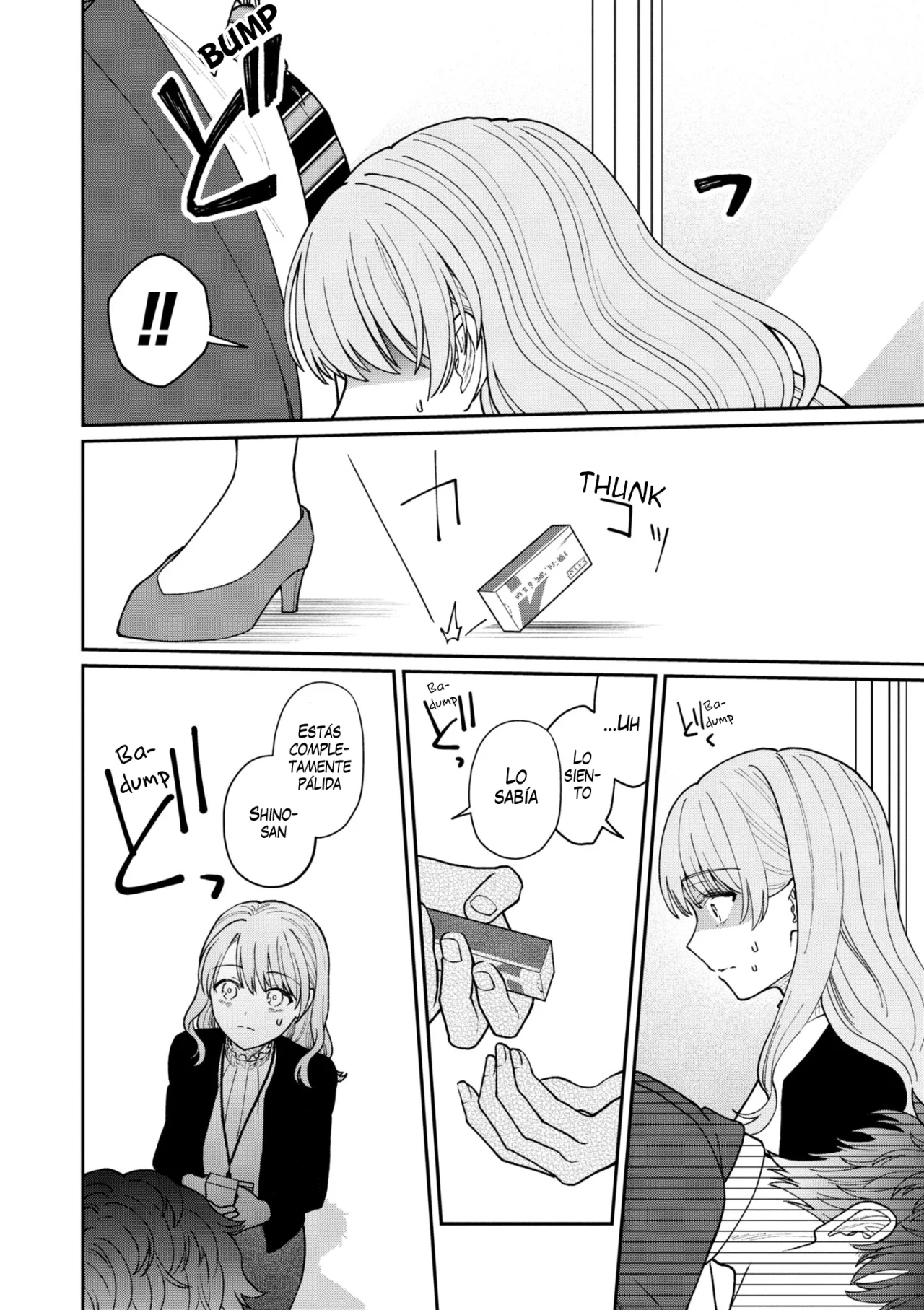 Kuuki ga «Yomeru» Shinnyushain to Buaiso na Senpai no Hanashi Capítulo 27 - Page 4