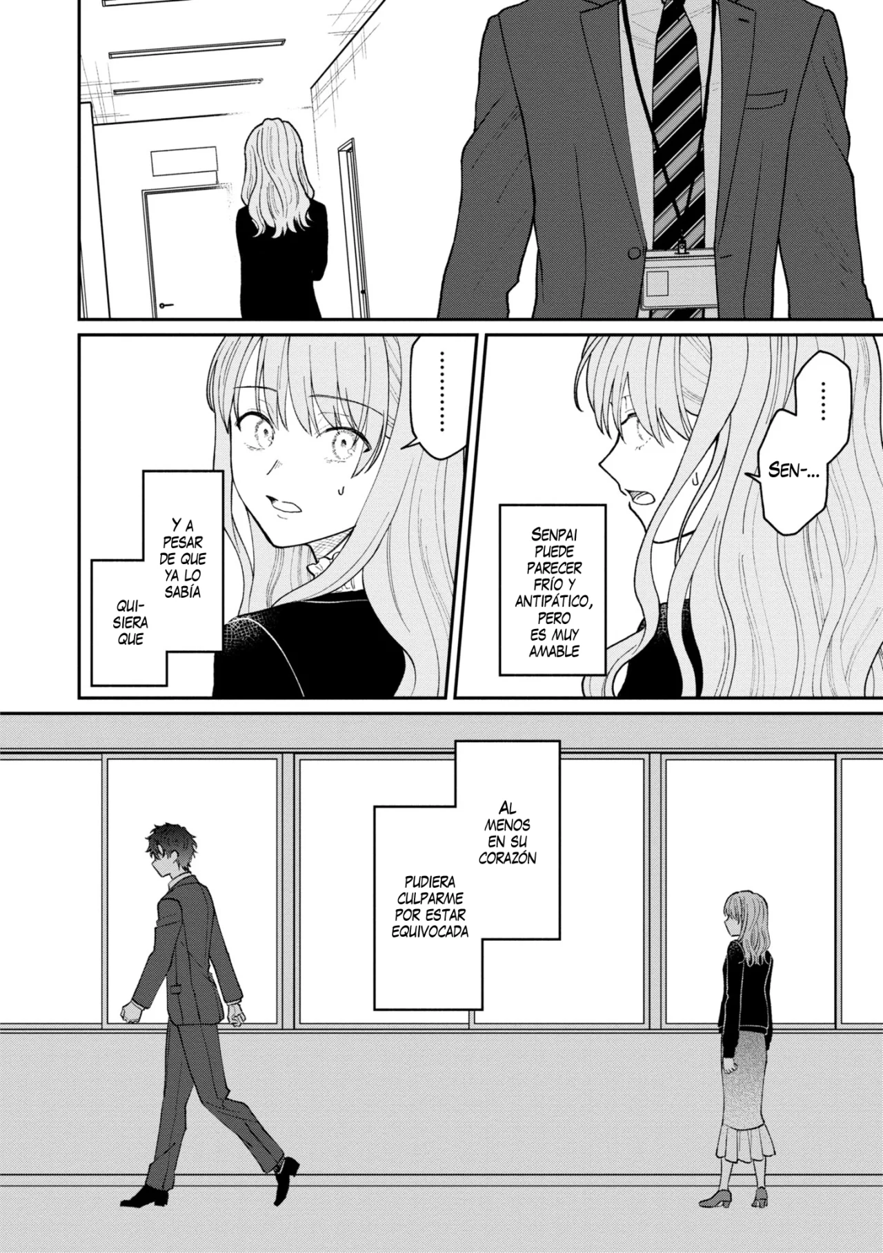 Kuuki ga «Yomeru» Shinnyushain to Buaiso na Senpai no Hanashi Capítulo 27 - Page 6