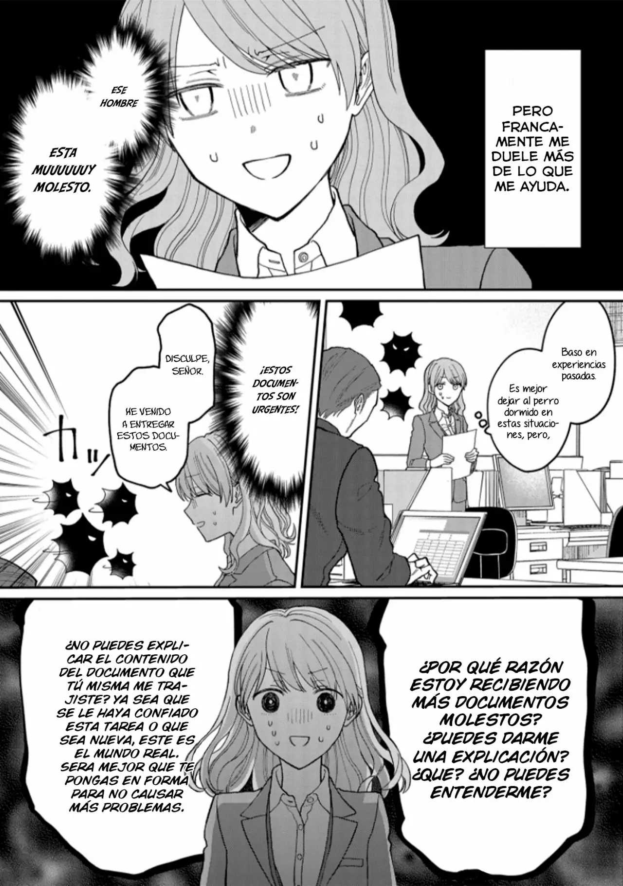 Kuuki ga «Yomeru» Shinnyushain to Buaiso na Senpai no Hanashi Capítulo 3 - Page 3