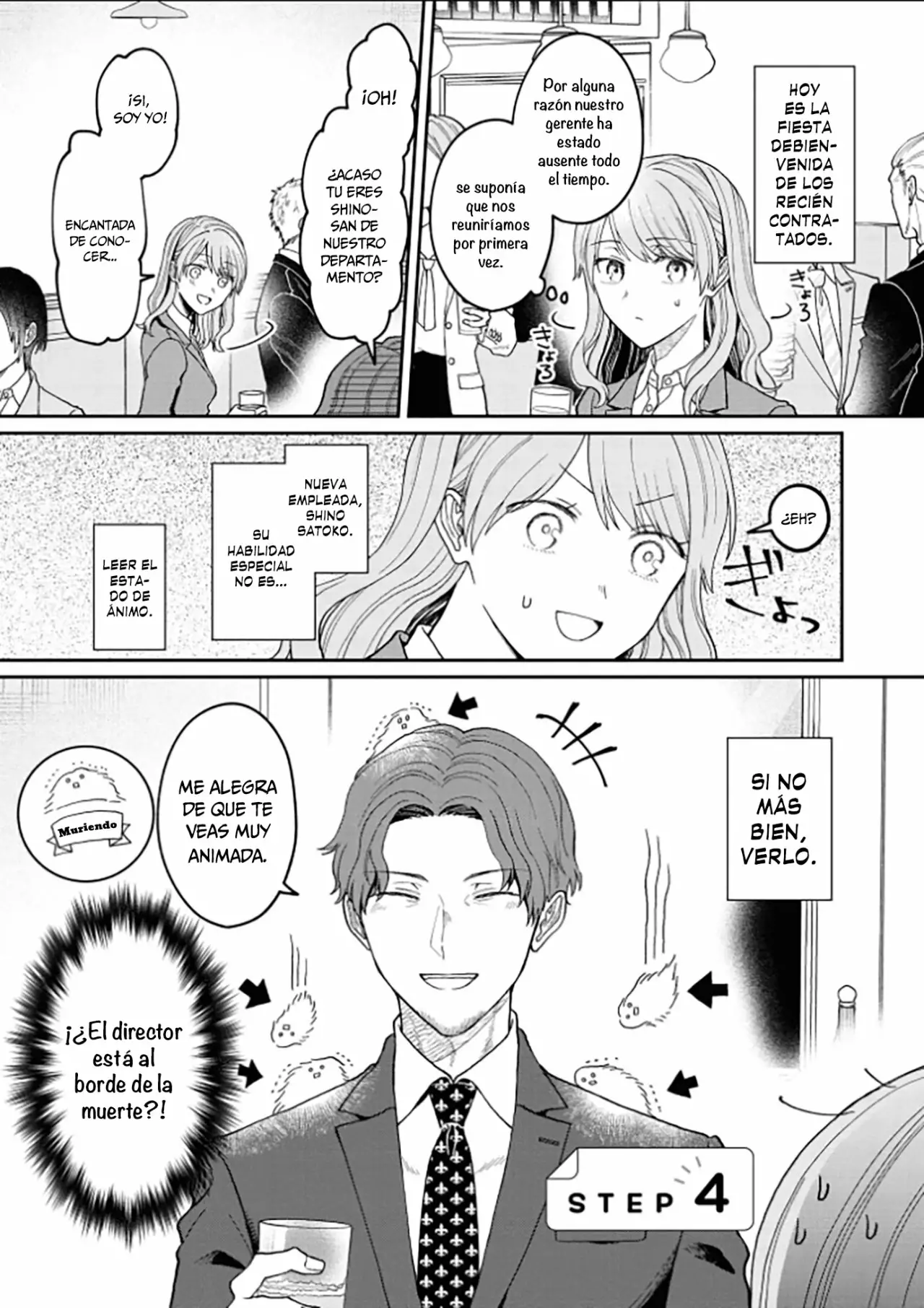Kuuki ga «Yomeru» Shinnyushain to Buaiso na Senpai no Hanashi Capítulo 4 - Page 2