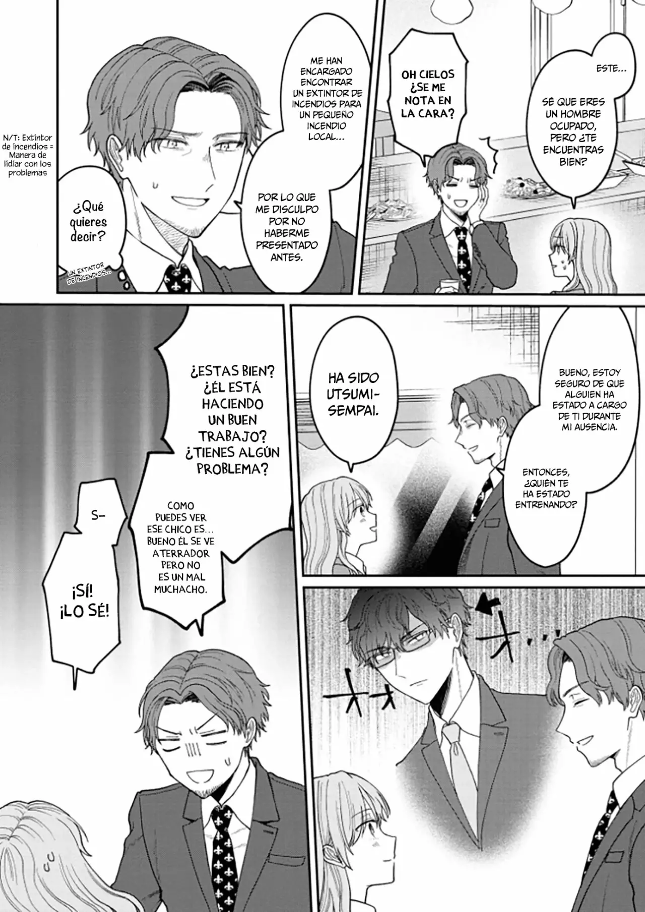 Kuuki ga «Yomeru» Shinnyushain to Buaiso na Senpai no Hanashi Capítulo 4 - Page 3