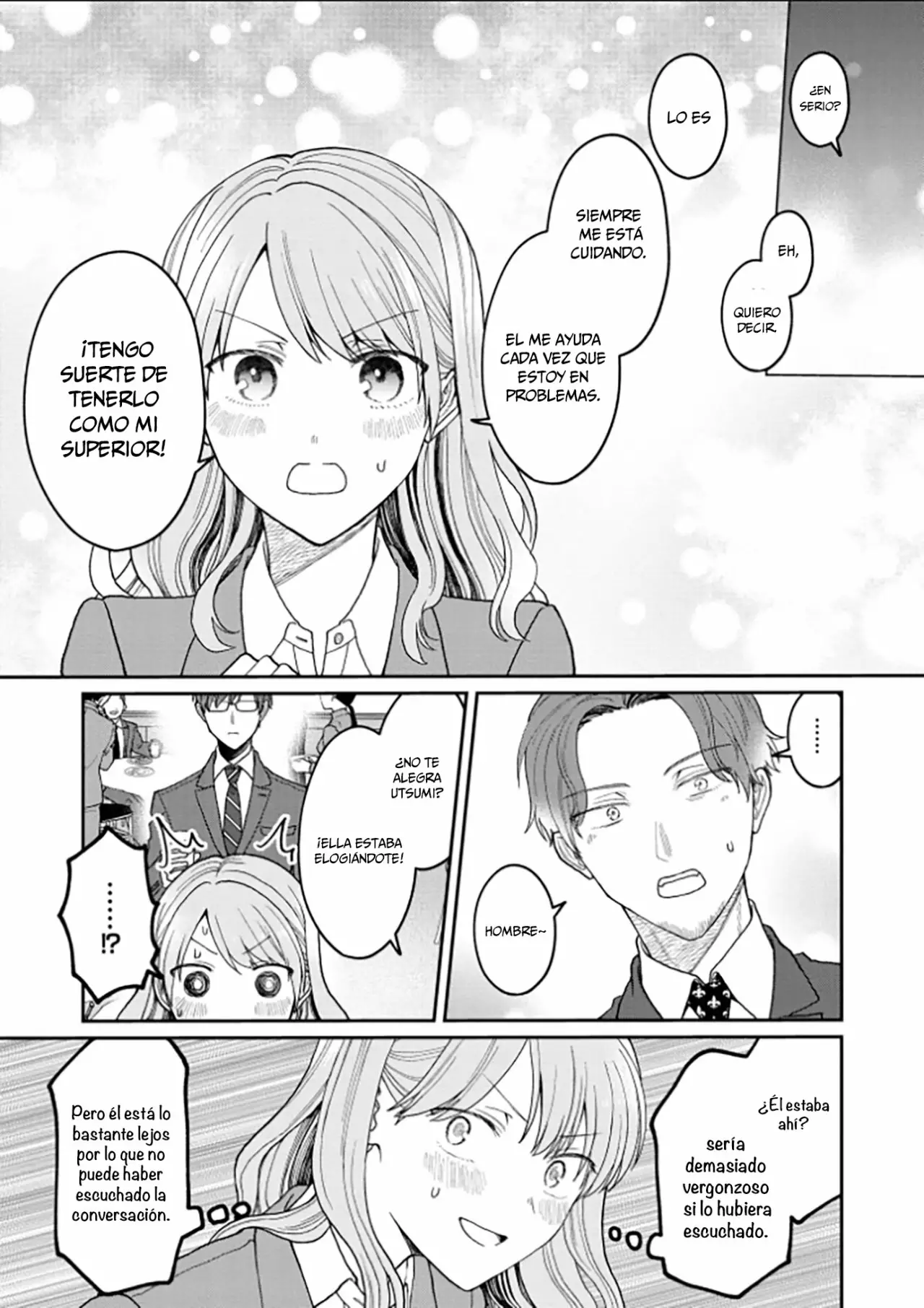 Kuuki ga «Yomeru» Shinnyushain to Buaiso na Senpai no Hanashi Capítulo 4 - Page 4