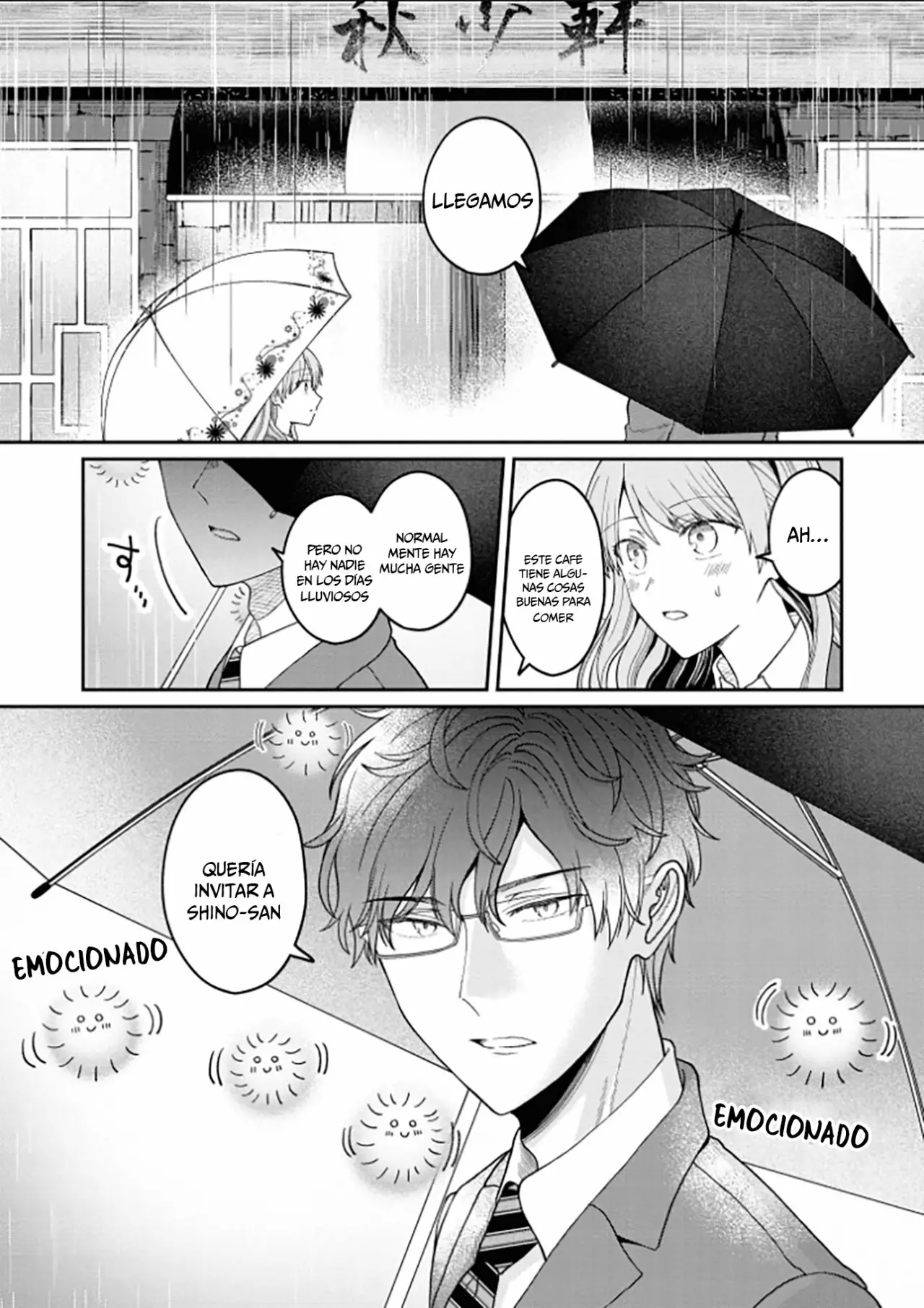 Kuuki ga «Yomeru» Shinnyushain to Buaiso na Senpai no Hanashi Capítulo 5 - Page 4