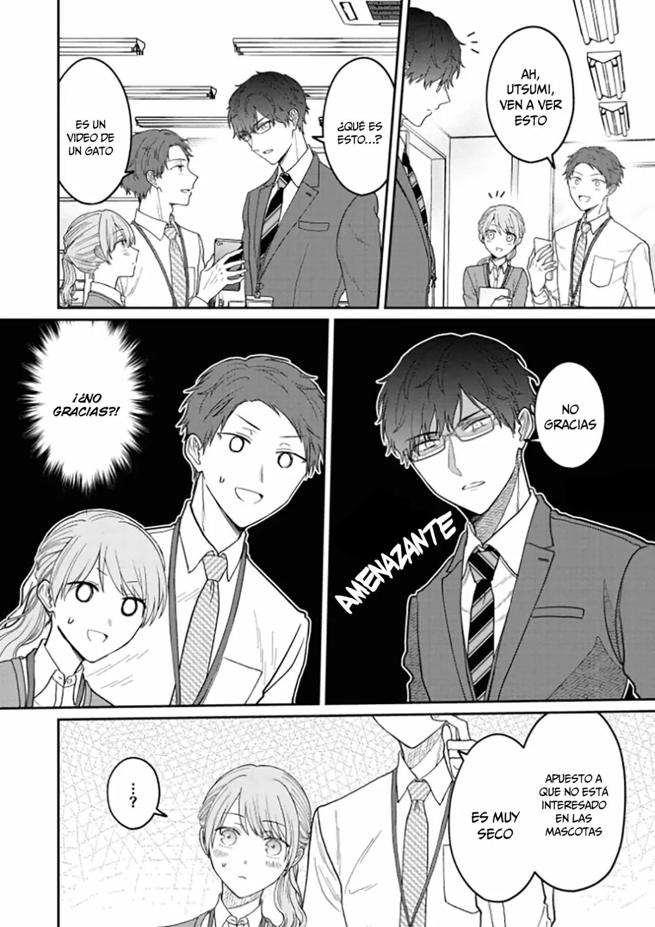 Kuuki ga «Yomeru» Shinnyushain to Buaiso na Senpai no Hanashi Capítulo 6 - Page 3