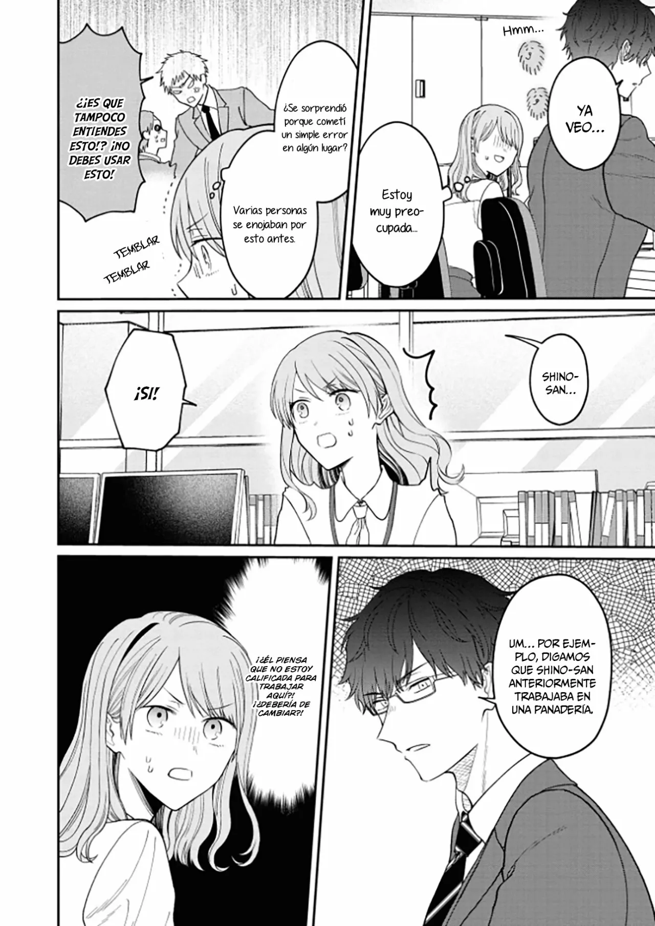 Kuuki ga «Yomeru» Shinnyushain to Buaiso na Senpai no Hanashi Capítulo 7 - Page 3