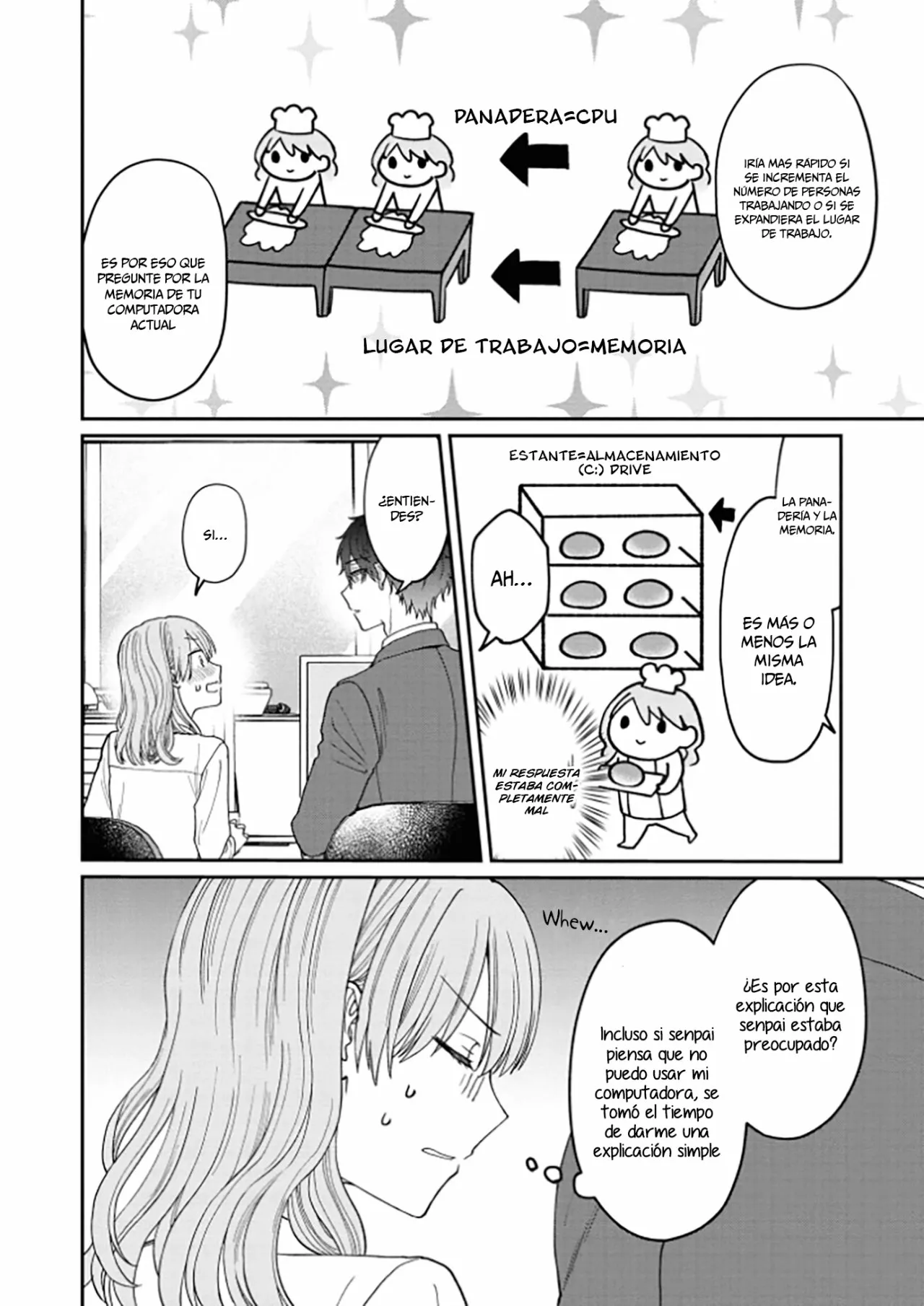 Kuuki ga «Yomeru» Shinnyushain to Buaiso na Senpai no Hanashi Capítulo 7 - Page 5