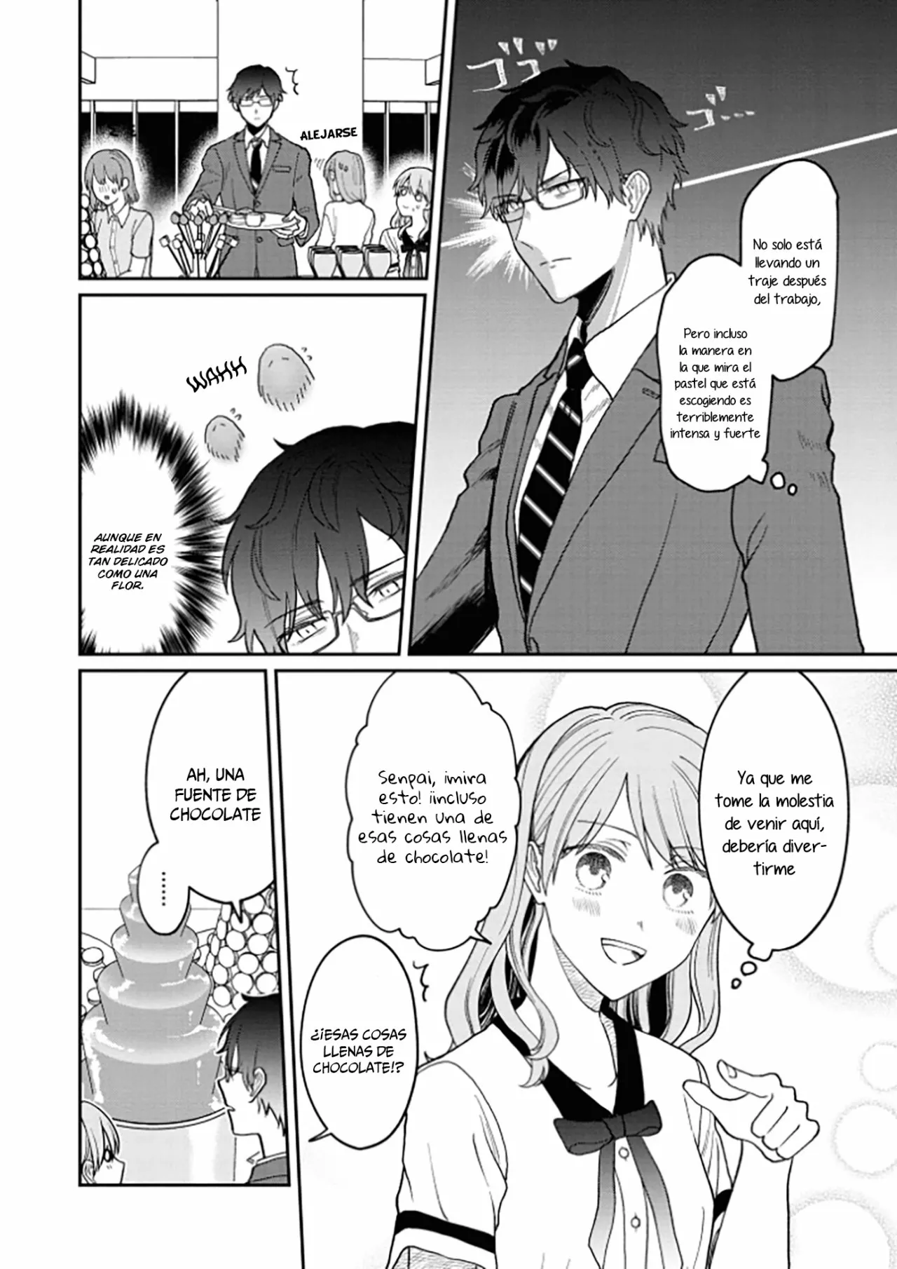 Kuuki ga «Yomeru» Shinnyushain to Buaiso na Senpai no Hanashi Capítulo 9 - Page 3