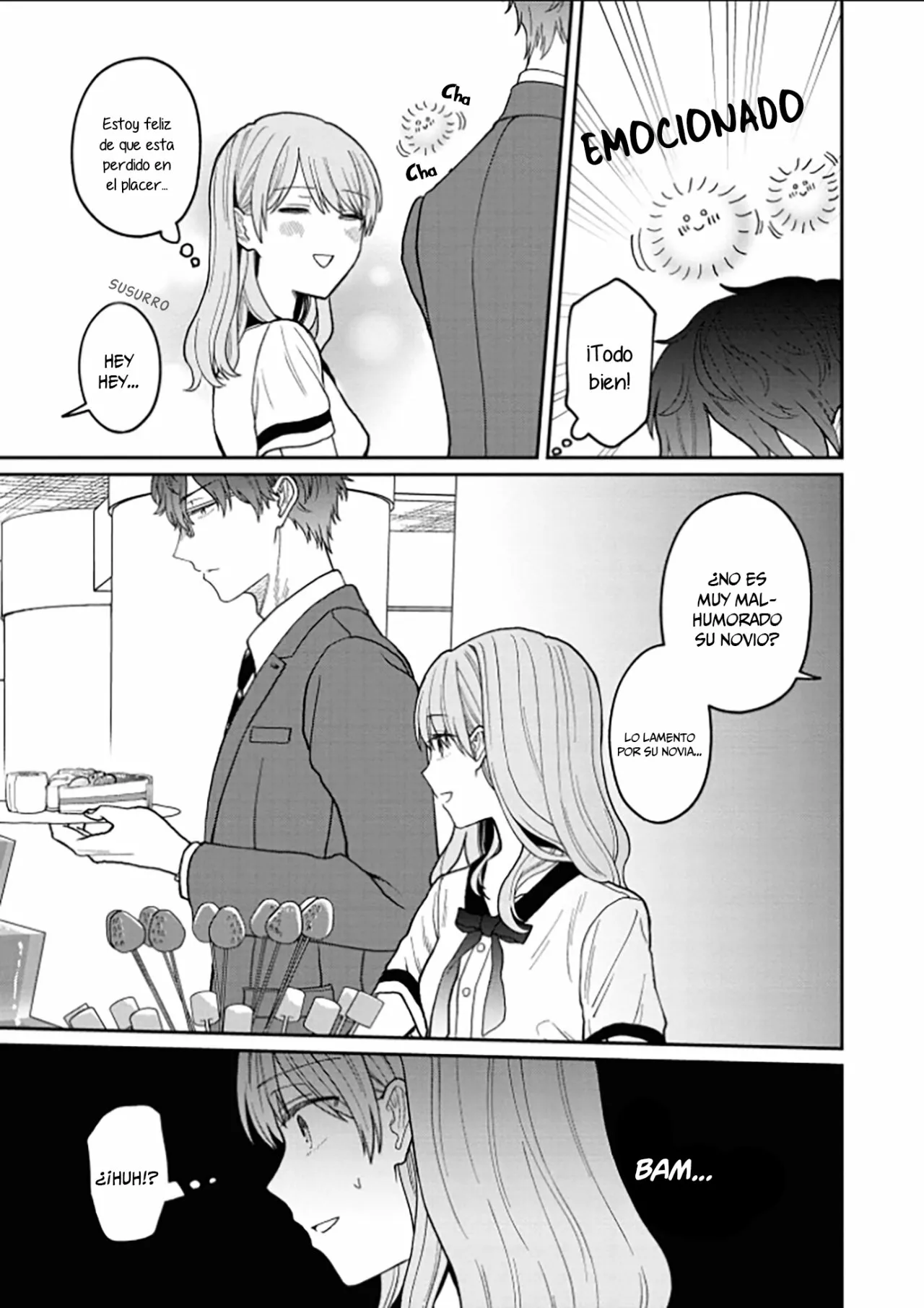 Kuuki ga «Yomeru» Shinnyushain to Buaiso na Senpai no Hanashi Capítulo 9 - Page 4