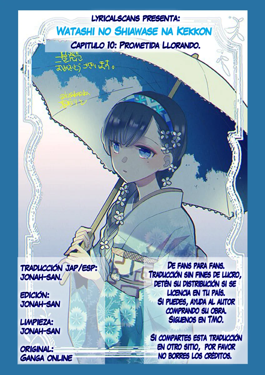 Watashi no Shiawase na Kekkon Capítulo 10 - Page 1