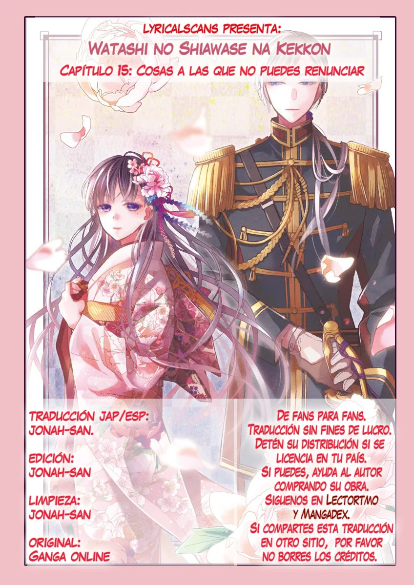 Watashi no Shiawase na Kekkon Capítulo 15 - Page 1