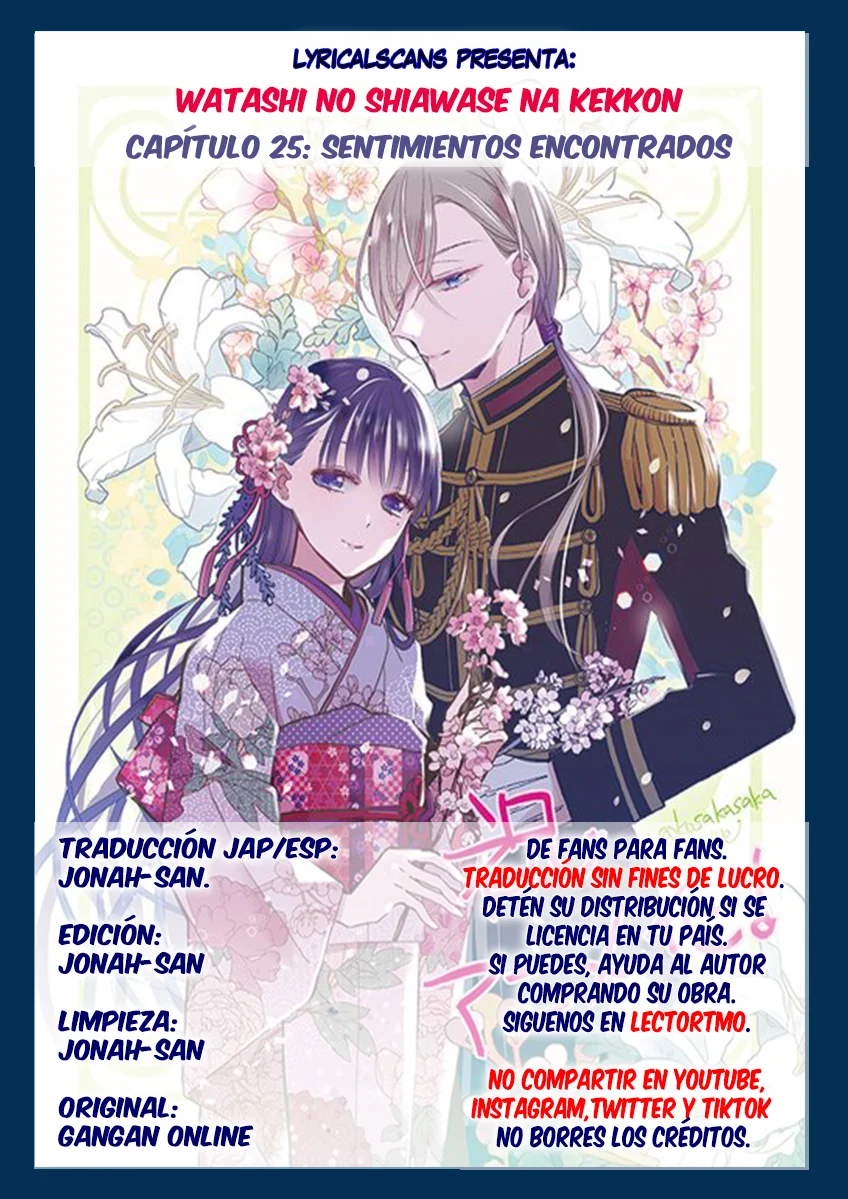 Watashi no Shiawase na Kekkon Capítulo 25 - Page 1