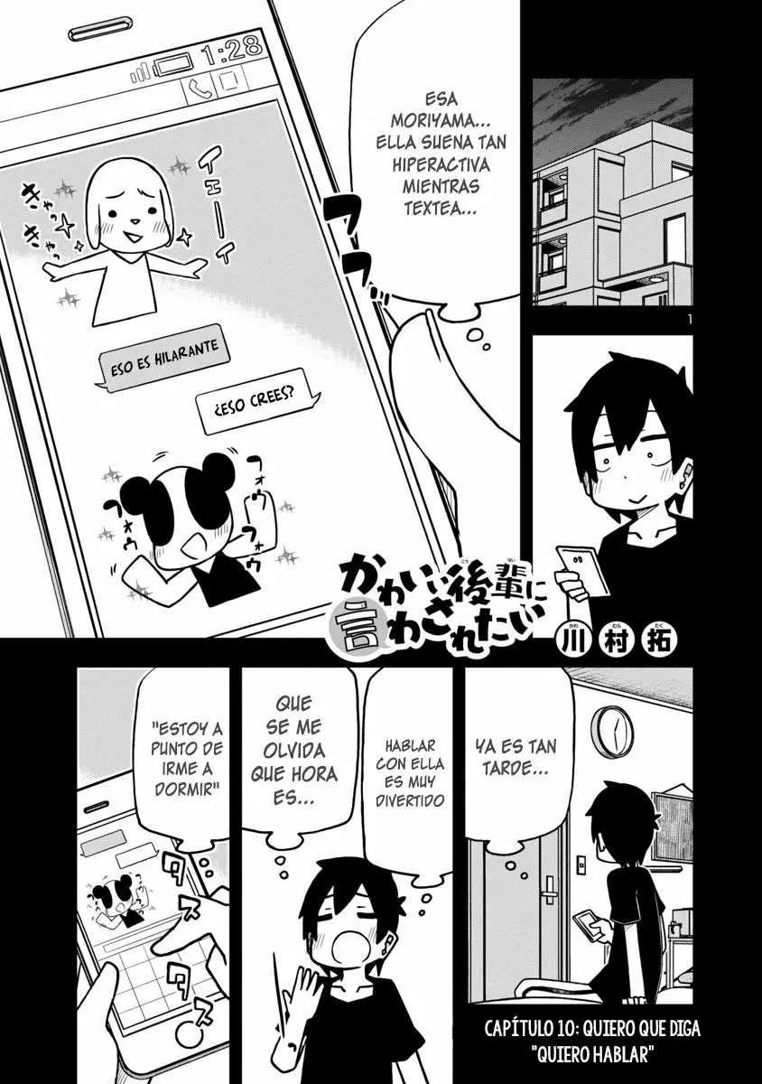 Kawaii Kouhai ni Iwasaretai Capítulo 10 - Page 2