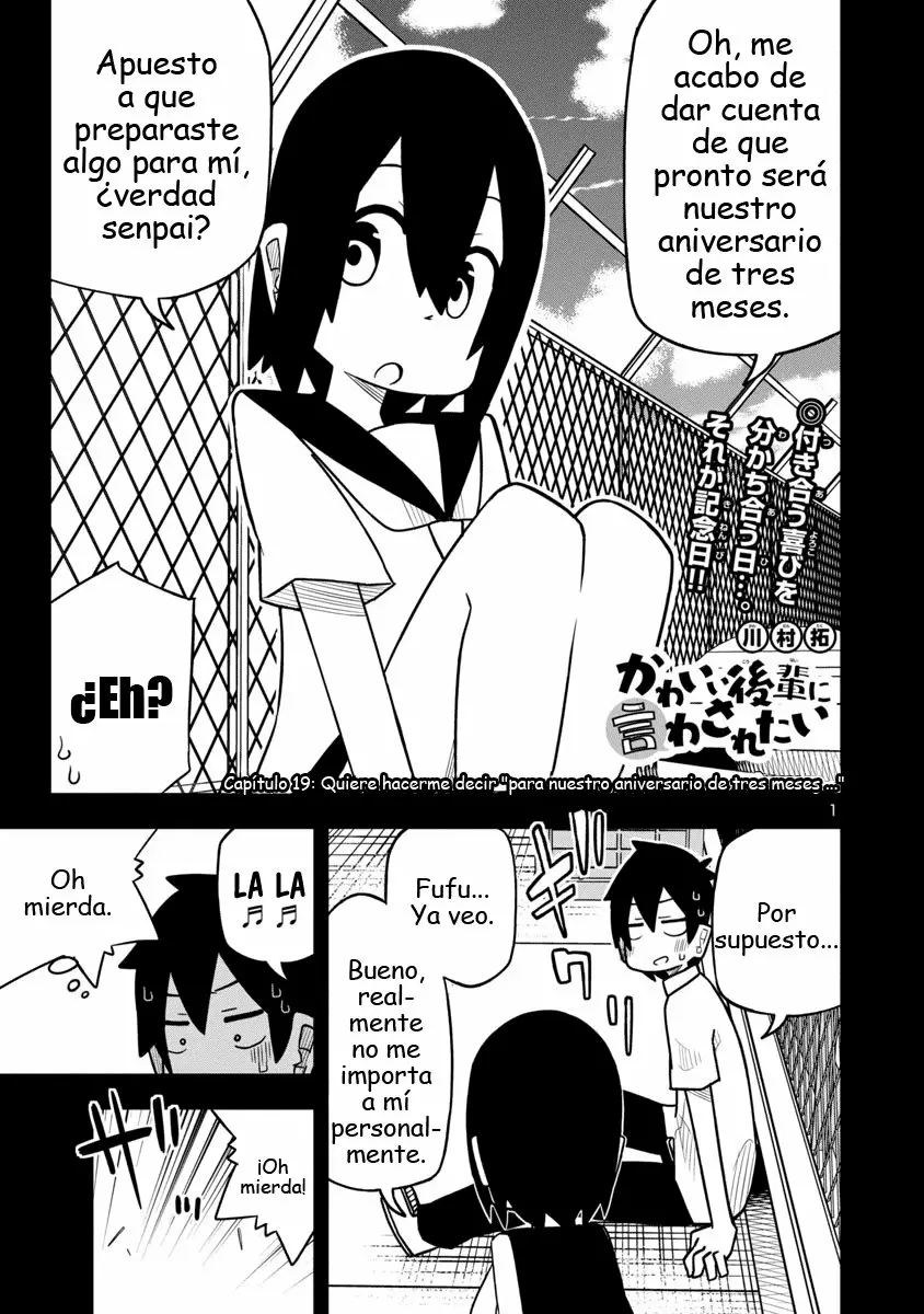Kawaii Kouhai ni Iwasaretai Capítulo 19 - Page 4