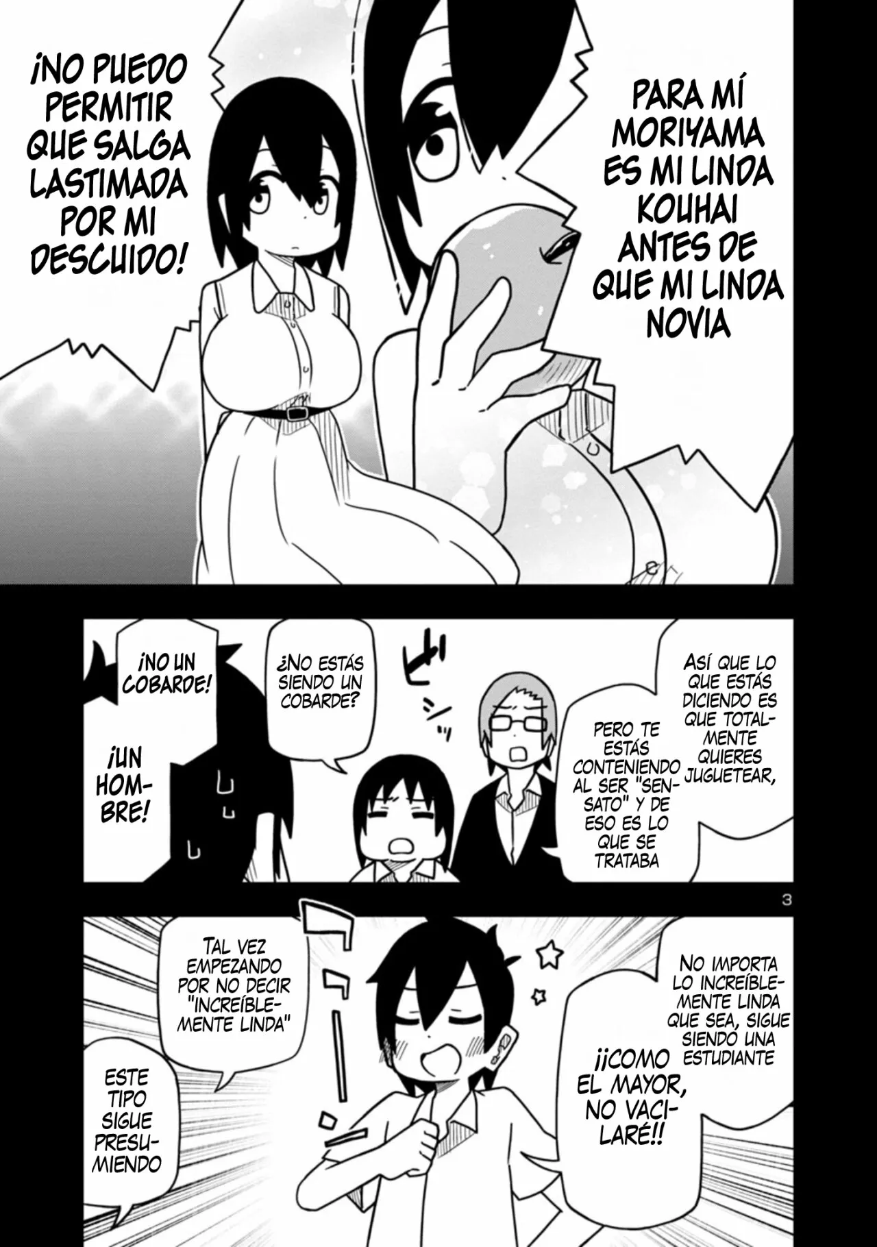 Kawaii Kouhai ni Iwasaretai Capítulo 38 - Page 3