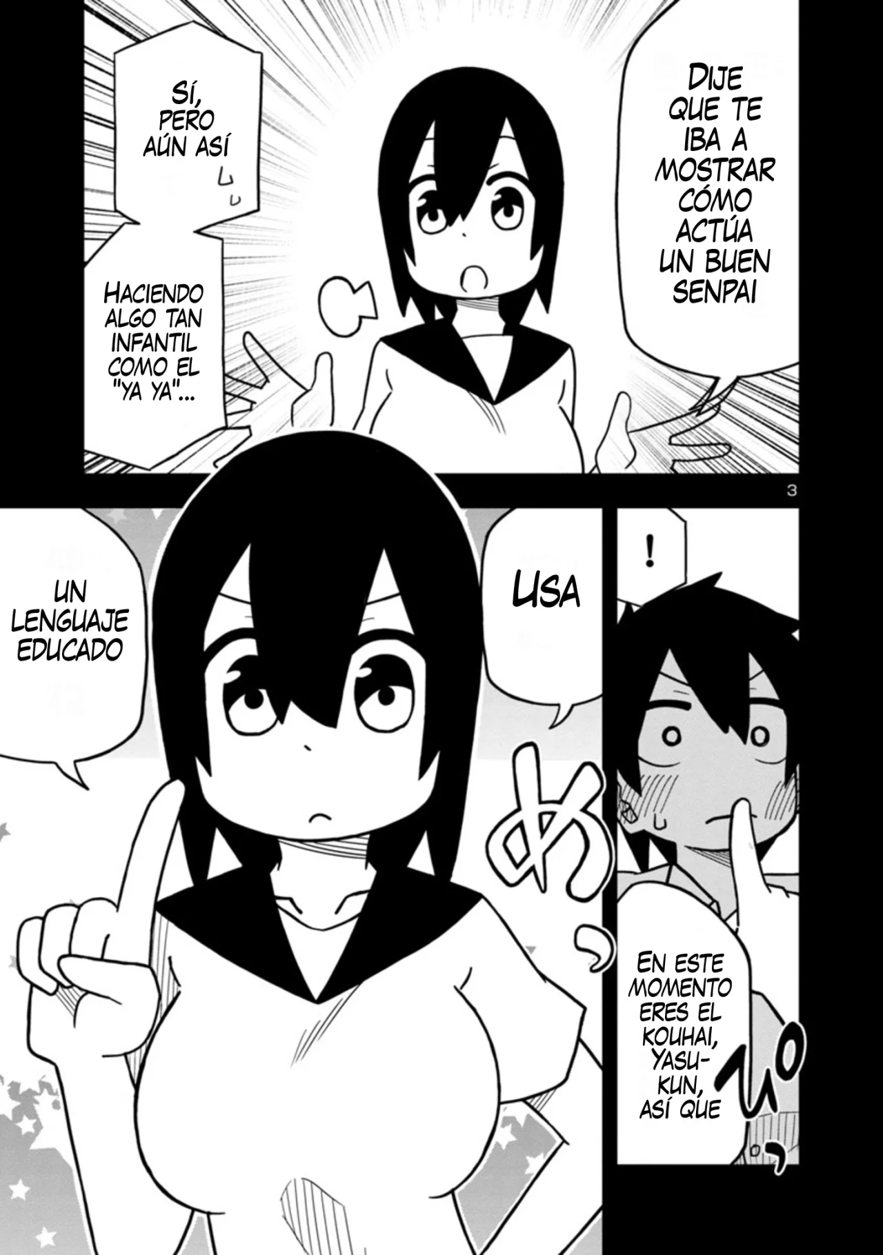 Kawaii Kouhai ni Iwasaretai Capítulo 40 - Page 3
