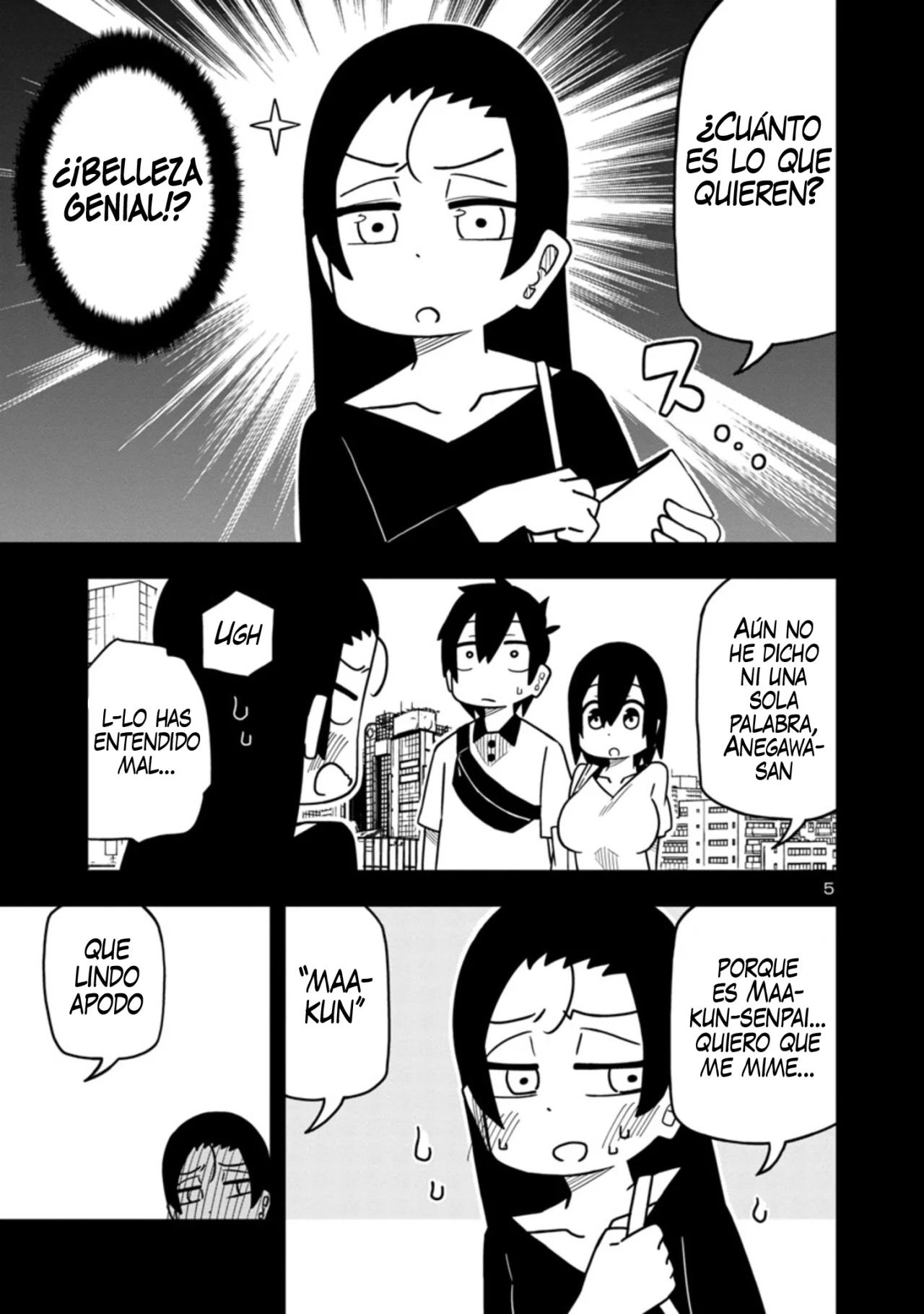 Kawaii Kouhai ni Iwasaretai Capítulo 44 - Page 5