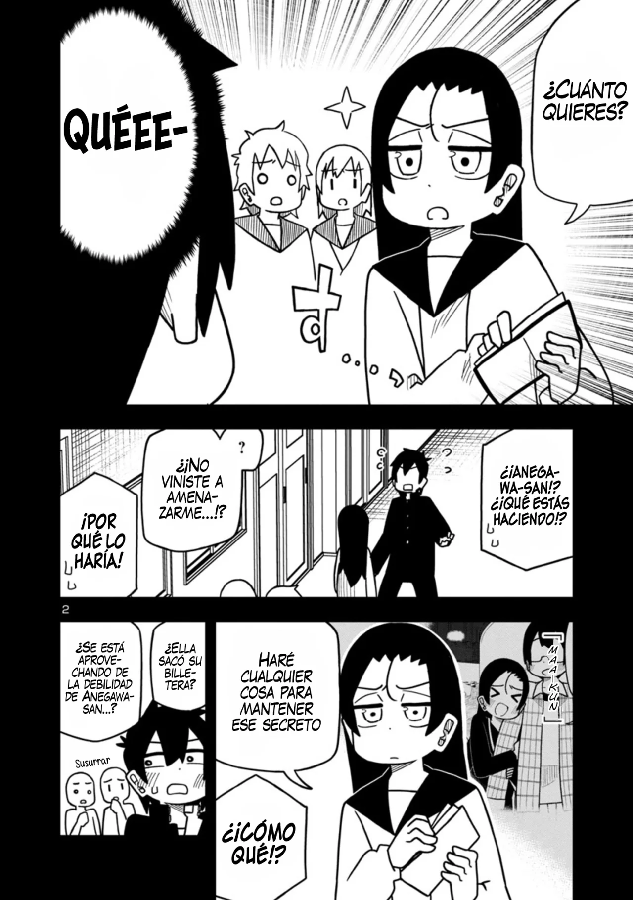 Kawaii Kouhai ni Iwasaretai Capítulo 46 - Page 2
