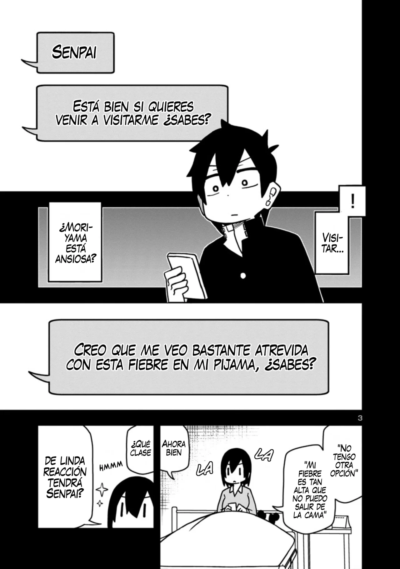 Kawaii Kouhai ni Iwasaretai Capítulo 48 - Page 3