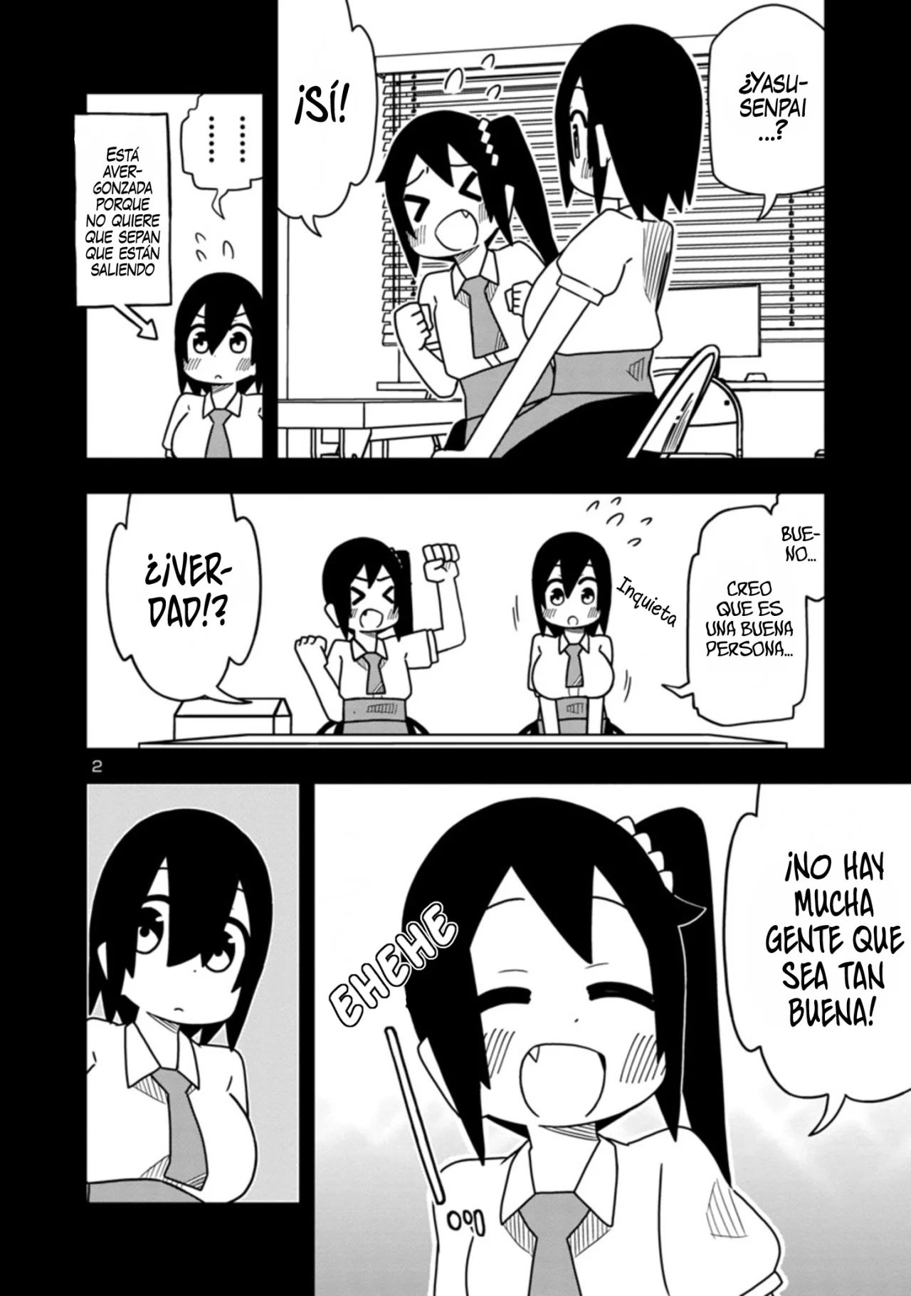 Kawaii Kouhai ni Iwasaretai Capítulo 50 - Page 2
