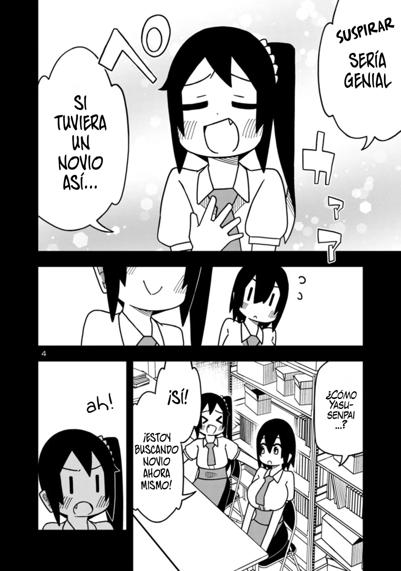 Kawaii Kouhai ni Iwasaretai Capítulo 50 - Page 4