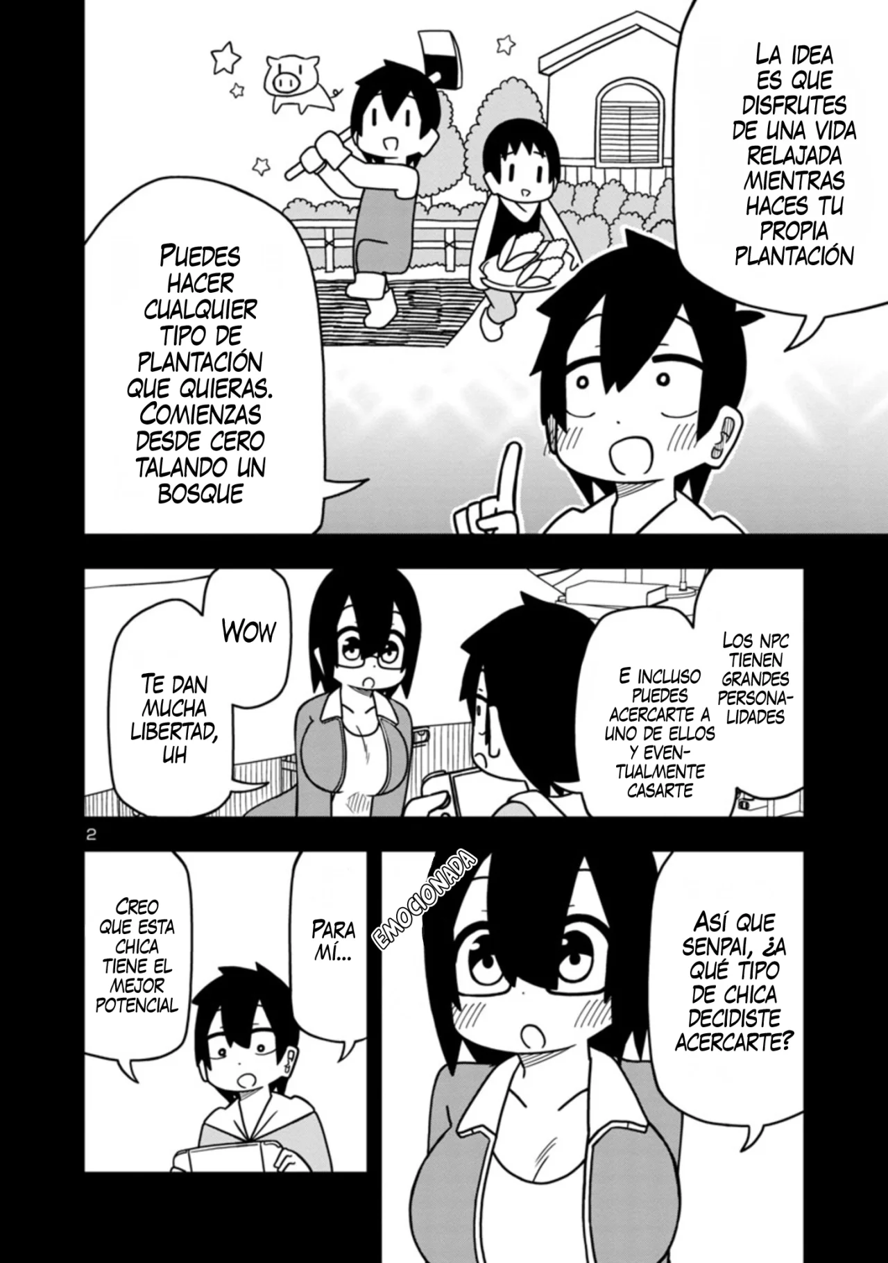 Kawaii Kouhai ni Iwasaretai Capítulo 51 - Page 2