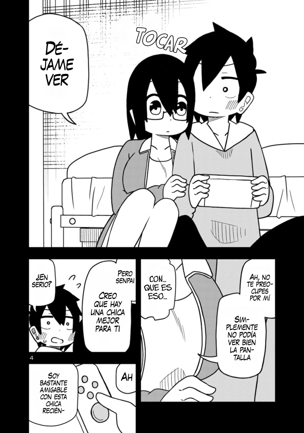 Kawaii Kouhai ni Iwasaretai Capítulo 51 - Page 4