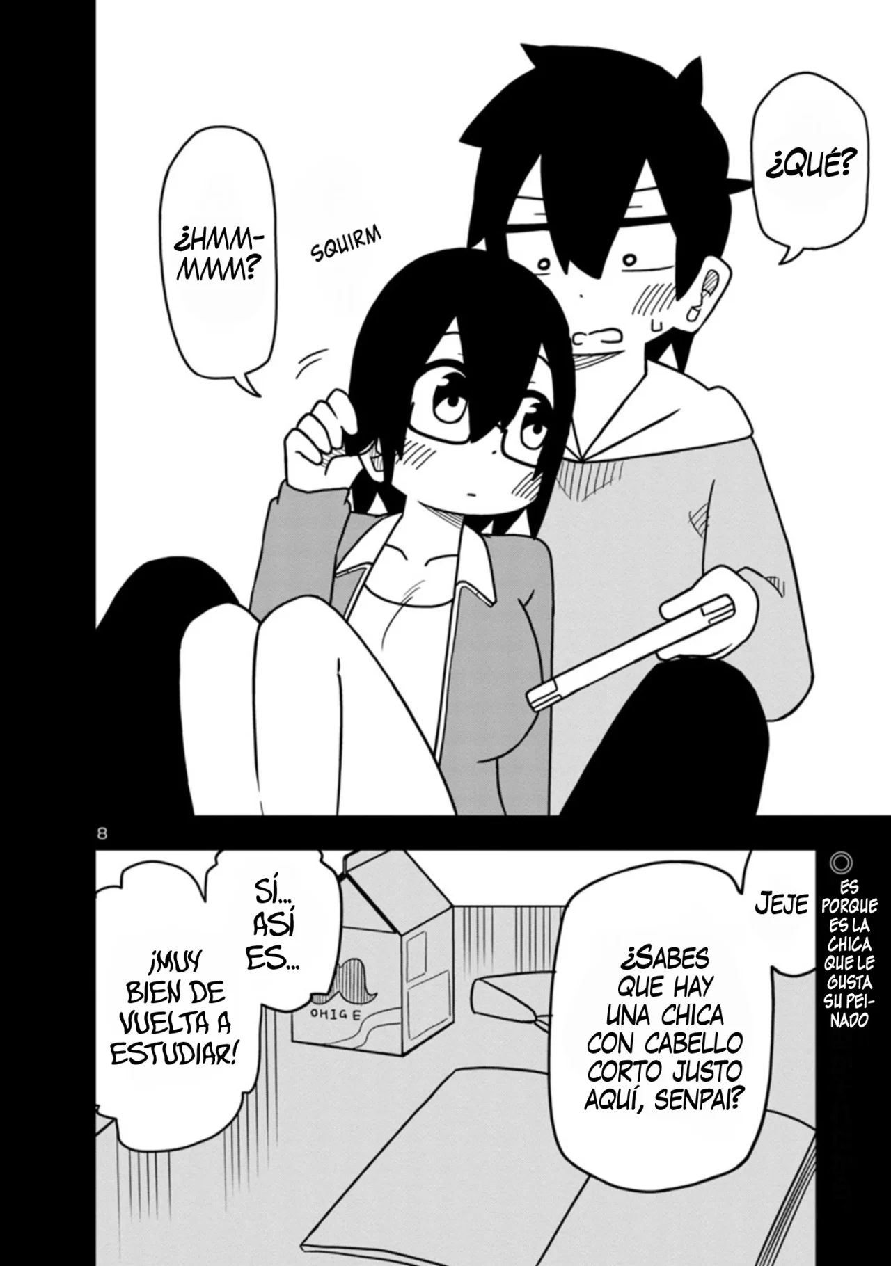 Kawaii Kouhai ni Iwasaretai Capítulo 51 - Page 8