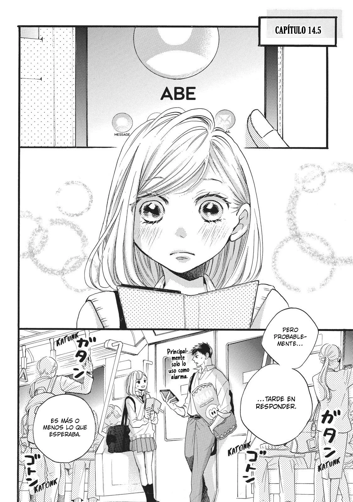 Abe-kun ni Nerawaretemasu Capítulo 14.5 - Page 2