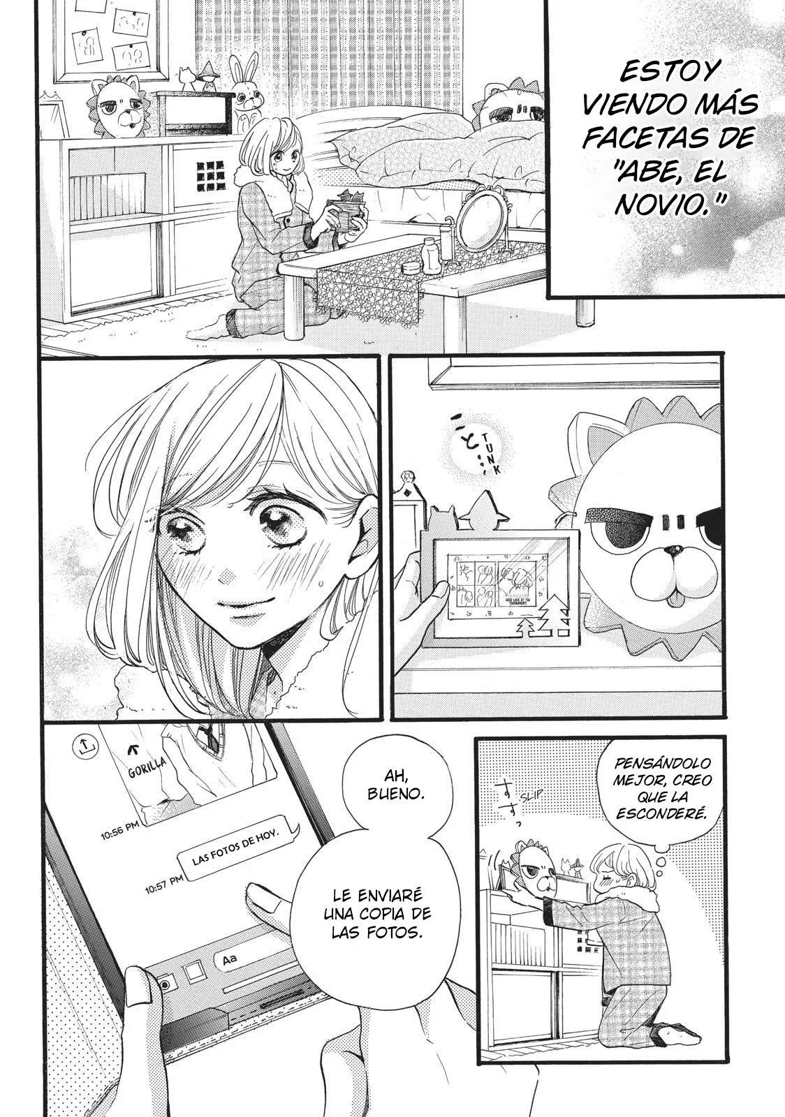 Abe-kun ni Nerawaretemasu Capítulo 14.5 - Page 4