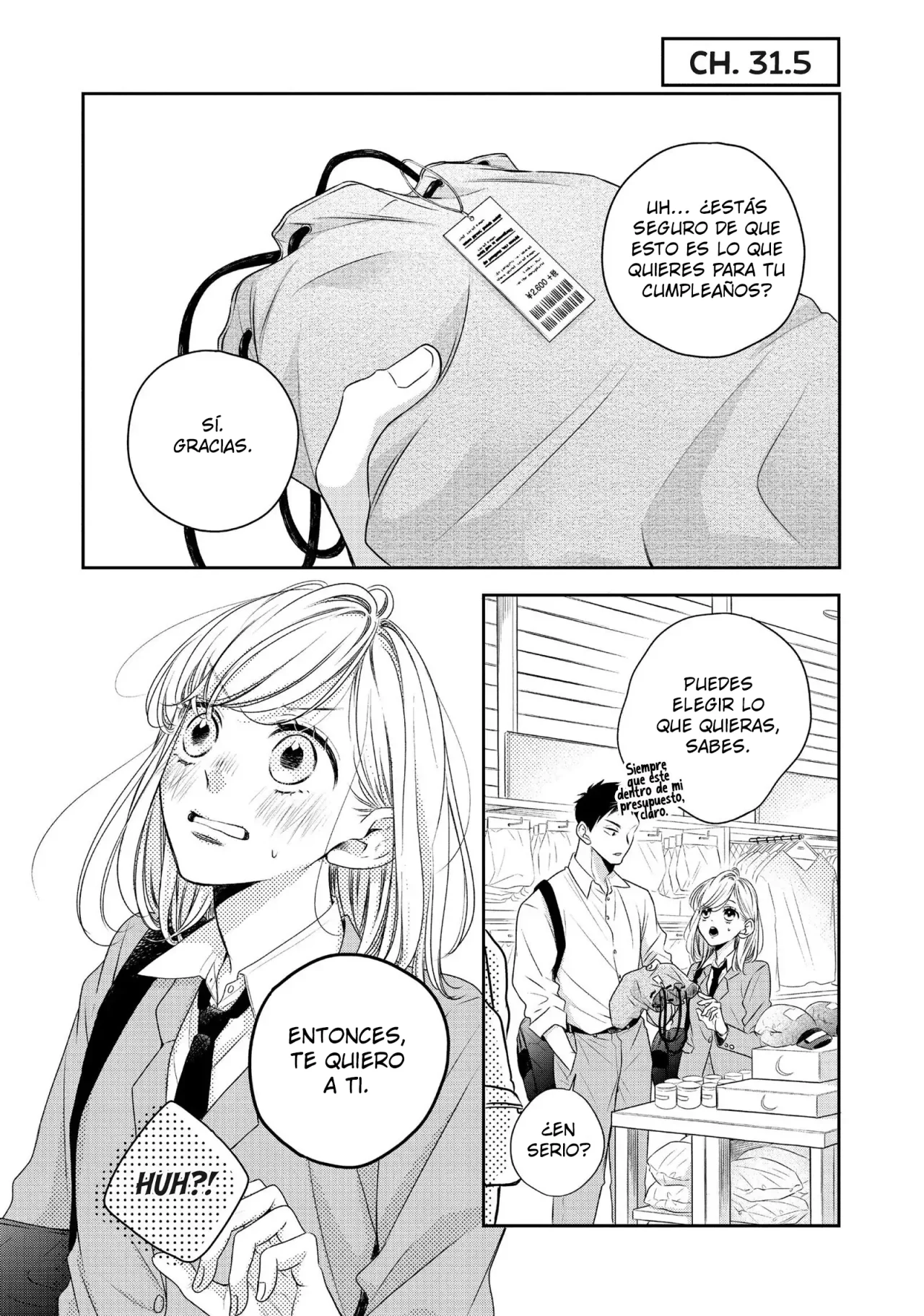 Abe-kun ni Nerawaretemasu Capítulo 31.5 - Page 2