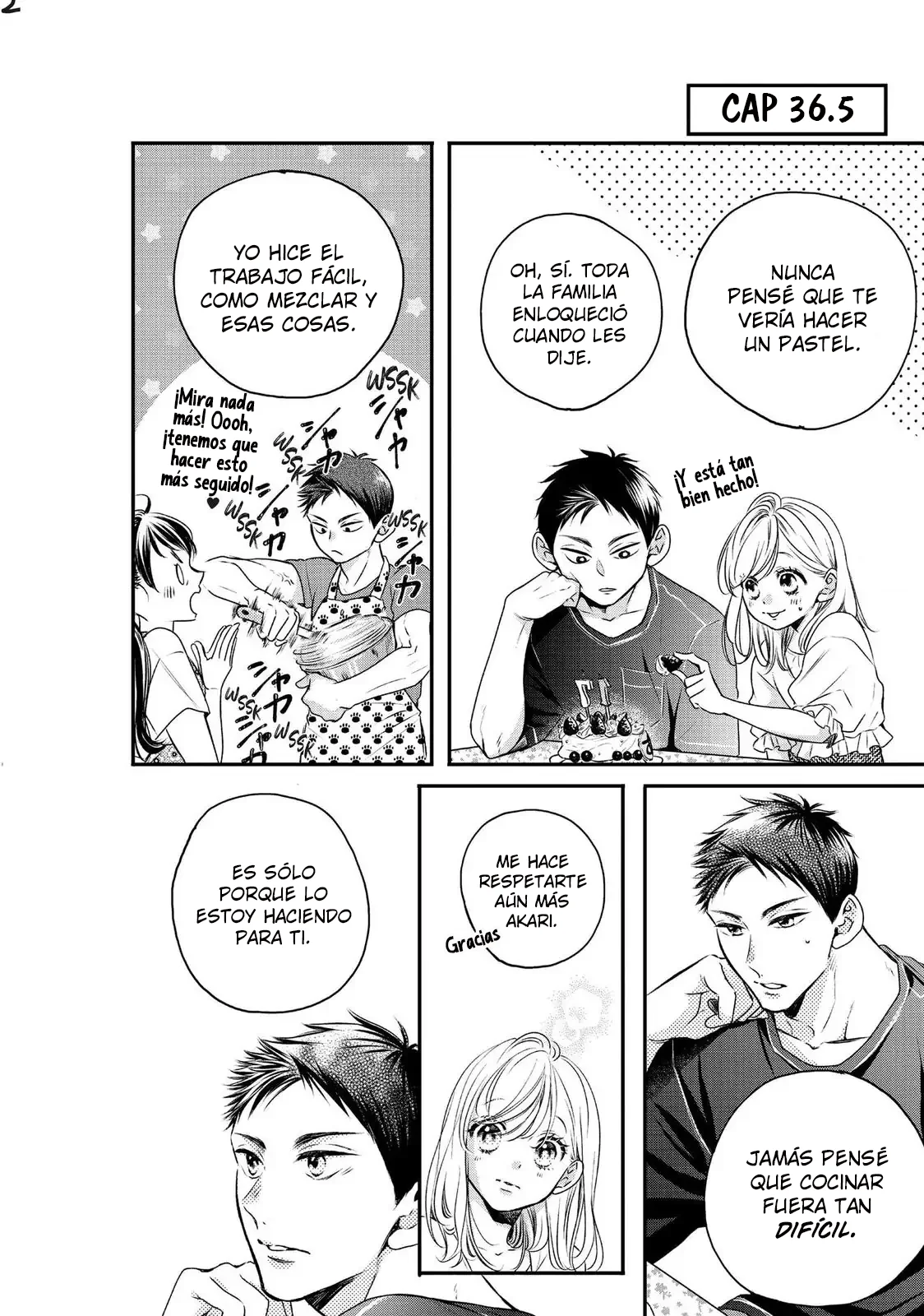 Abe-kun ni Nerawaretemasu Capítulo 36.5 - Page 2