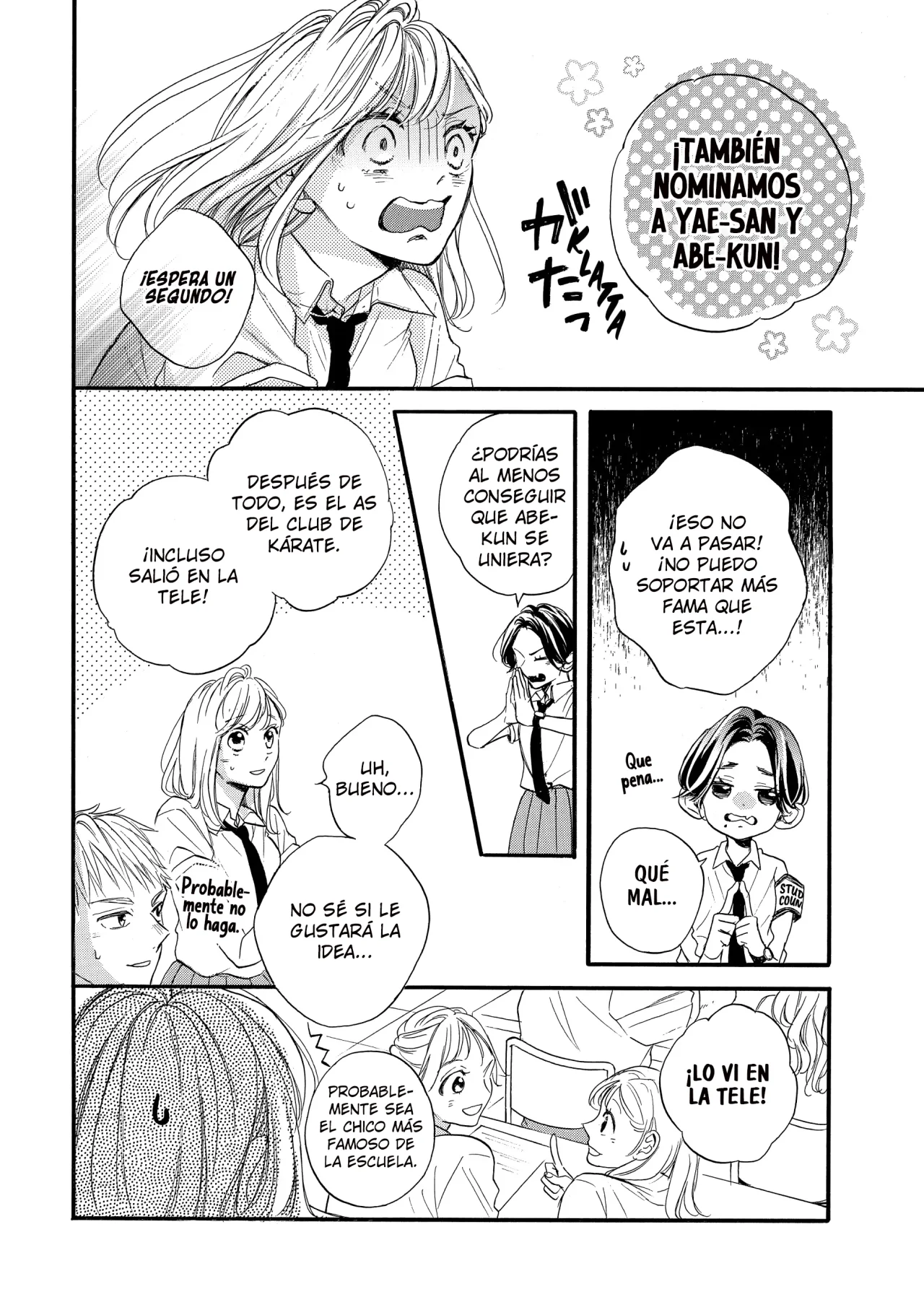 Abe-kun ni Nerawaretemasu Capítulo 38 - Page 14