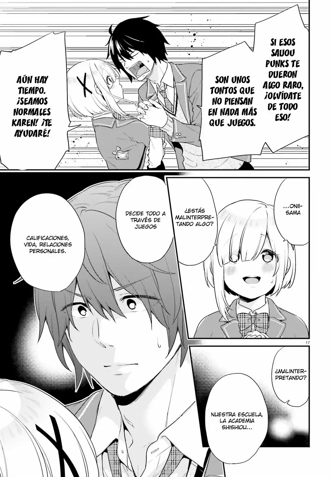 Jishou F-Rank no Oniisama ga Game de Hyouka sareru Gakuen no Chouten ni Kunrin suru Sou desu yo? Capítulo 1 - Page 17