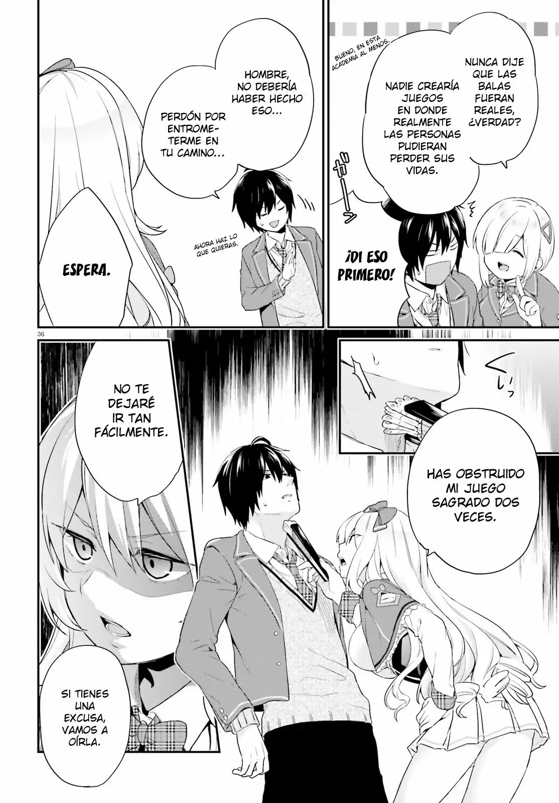 Jishou F-Rank no Oniisama ga Game de Hyouka sareru Gakuen no Chouten ni Kunrin suru Sou desu yo? Capítulo 1 - Page 36