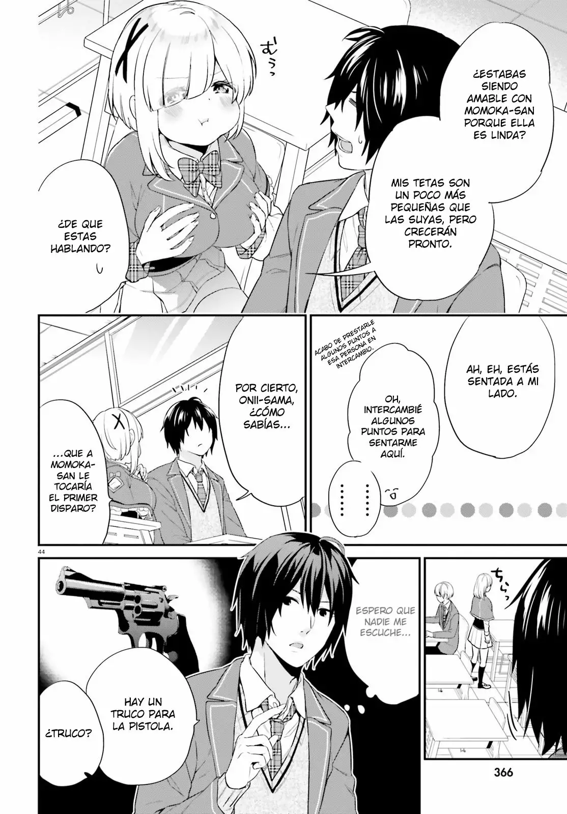 Jishou F-Rank no Oniisama ga Game de Hyouka sareru Gakuen no Chouten ni Kunrin suru Sou desu yo? Capítulo 1 - Page 44