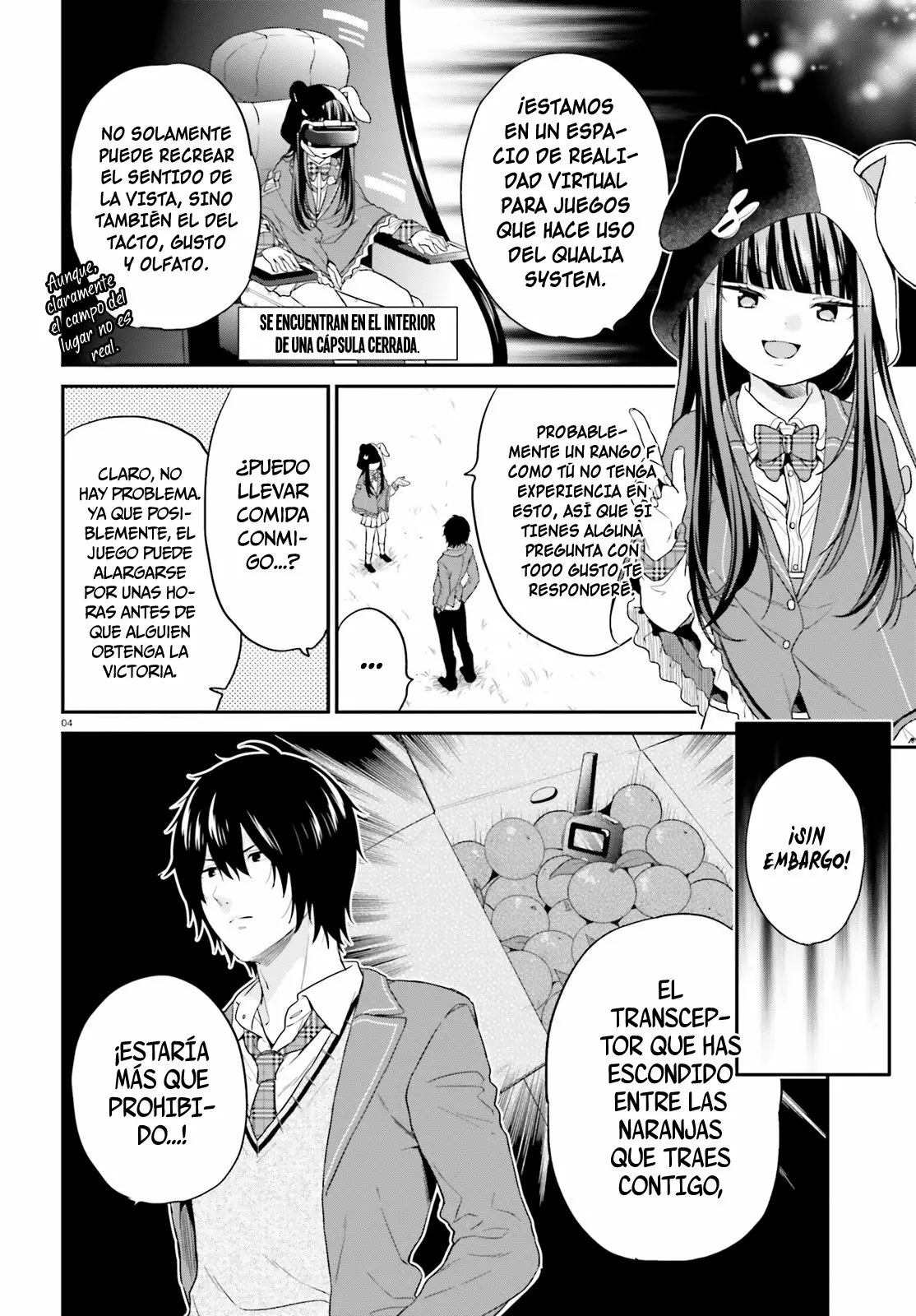 Jishou F-Rank no Oniisama ga Game de Hyouka sareru Gakuen no Chouten ni Kunrin suru Sou desu yo? Capítulo 11 - Page 4