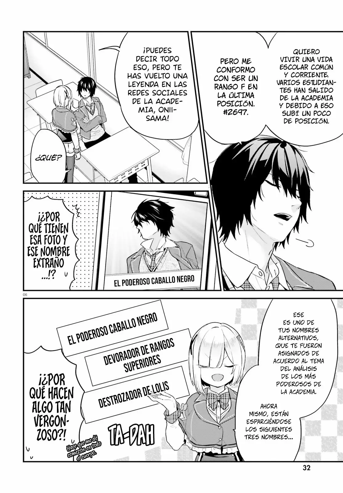 Jishou F-Rank no Oniisama ga Game de Hyouka sareru Gakuen no Chouten ni Kunrin suru Sou desu yo? Capítulo 13 - Page 6