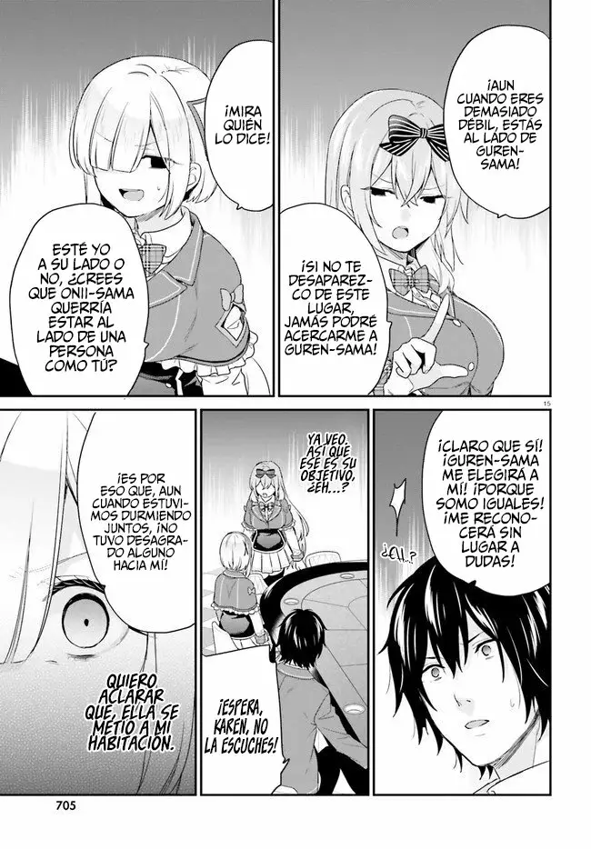 Jishou F-Rank no Oniisama ga Game de Hyouka sareru Gakuen no Chouten ni Kunrin suru Sou desu yo? Capítulo 24 - Page 17