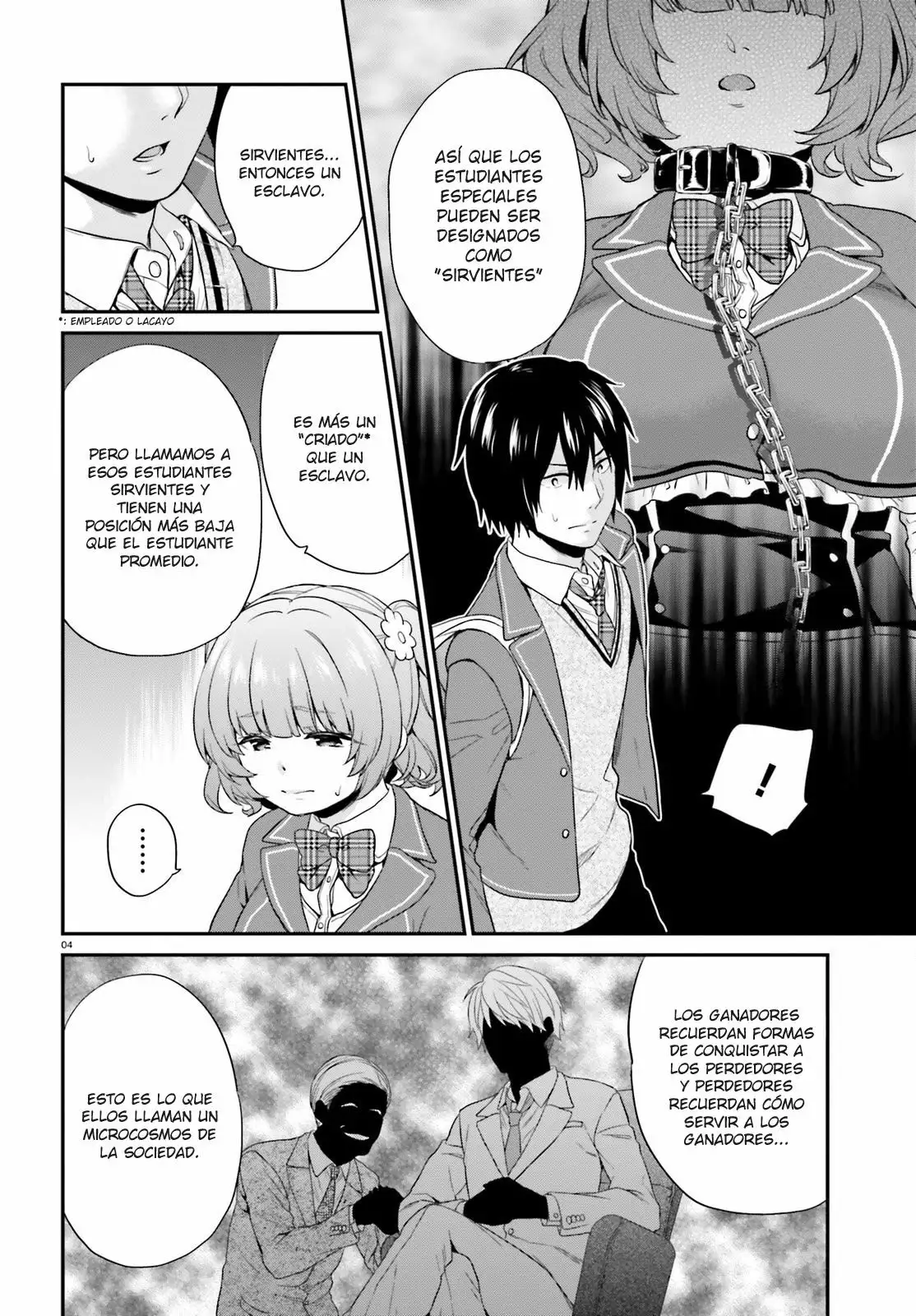Jishou F-Rank no Oniisama ga Game de Hyouka sareru Gakuen no Chouten ni Kunrin suru Sou desu yo? Capítulo 3 - Page 5