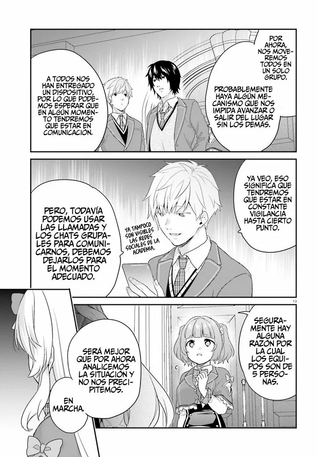 Jishou F-Rank no Oniisama ga Game de Hyouka sareru Gakuen no Chouten ni Kunrin suru Sou desu yo? Capítulo 31 - Page 15