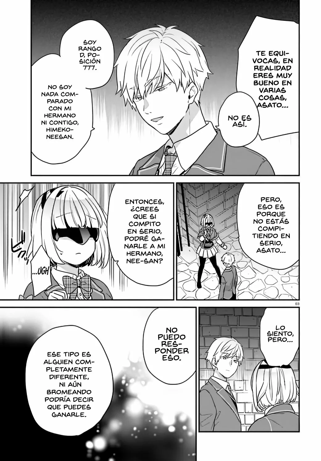 Jishou F-Rank no Oniisama ga Game de Hyouka sareru Gakuen no Chouten ni Kunrin suru Sou desu yo? Capítulo 39 - Page 5