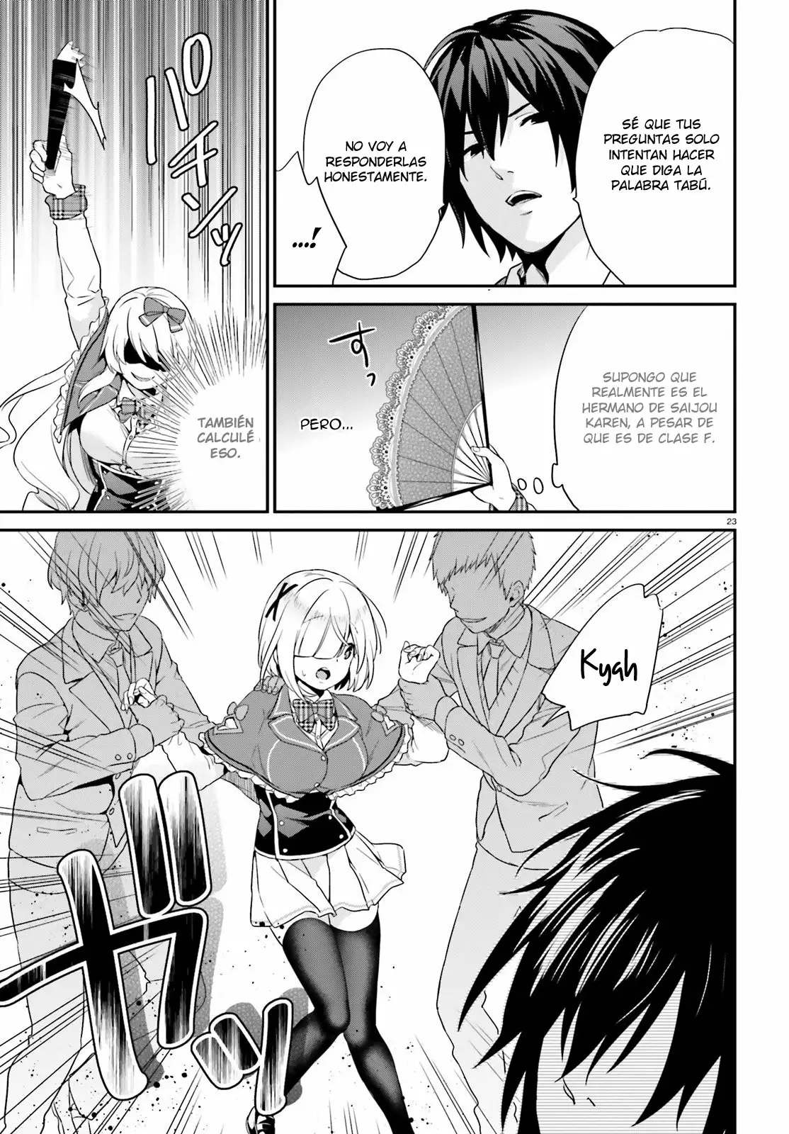 Jishou F-Rank no Oniisama ga Game de Hyouka sareru Gakuen no Chouten ni Kunrin suru Sou desu yo? Capítulo 4 - Page 23
