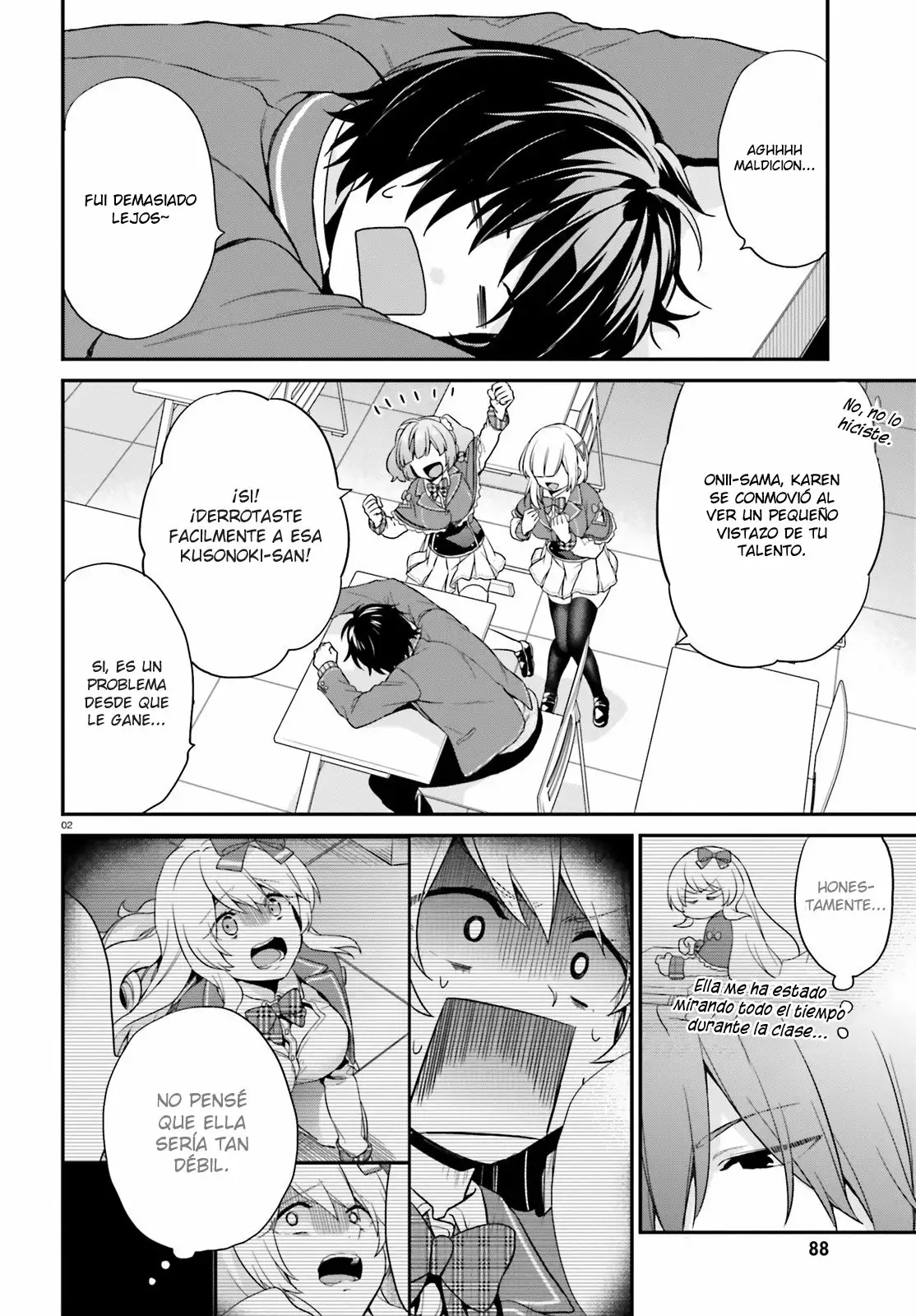 Jishou F-Rank no Oniisama ga Game de Hyouka sareru Gakuen no Chouten ni Kunrin suru Sou desu yo? Capítulo 5 - Page 3
